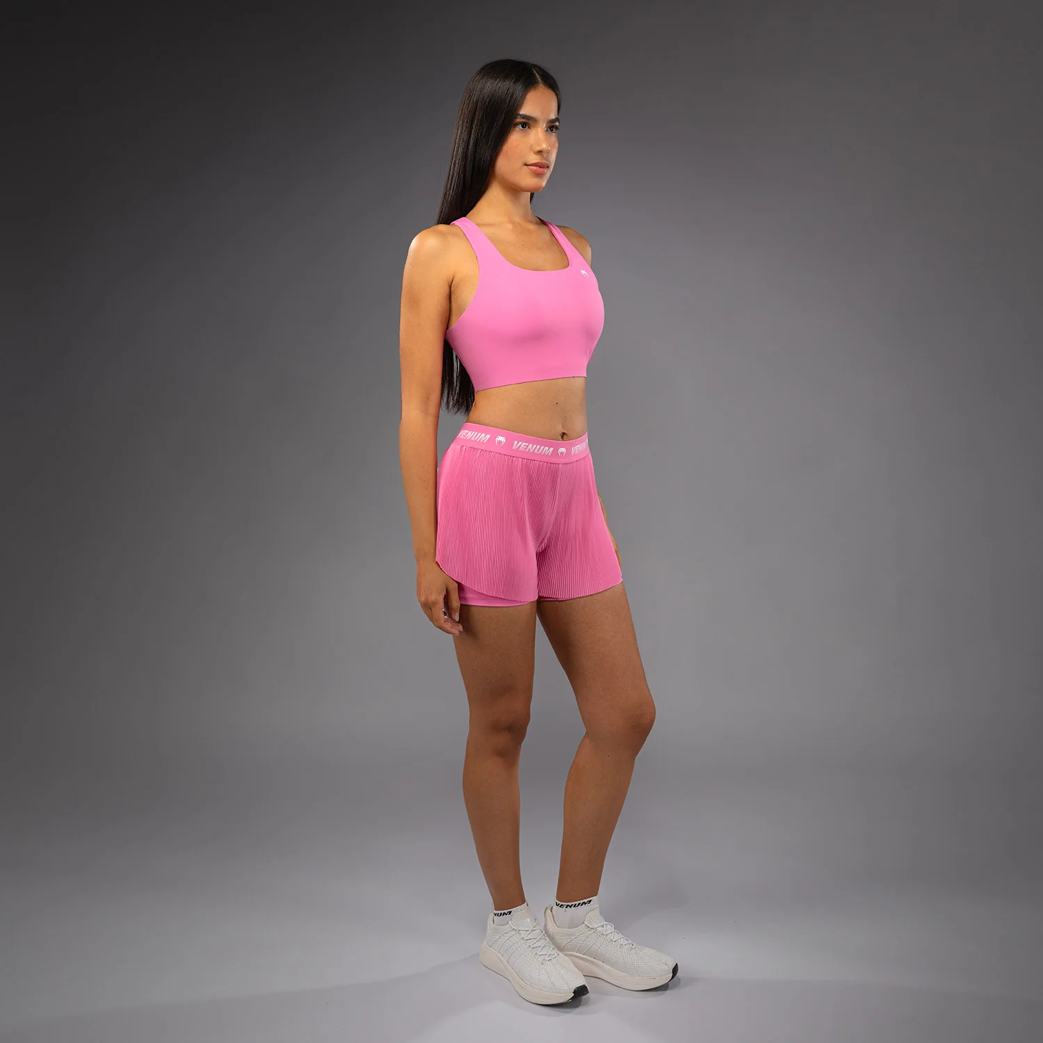 Venum Essential X Sujetador Deportivo Mujer - Rosa Chicle - Image 6