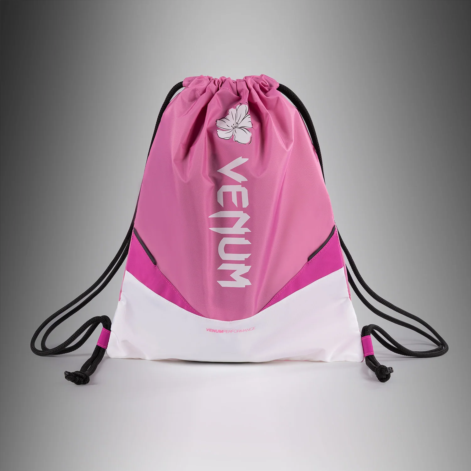 Venum Evo 2 Flower Bolsa de Cuerda (10-15L) – Rosa Caramelo/Blanco