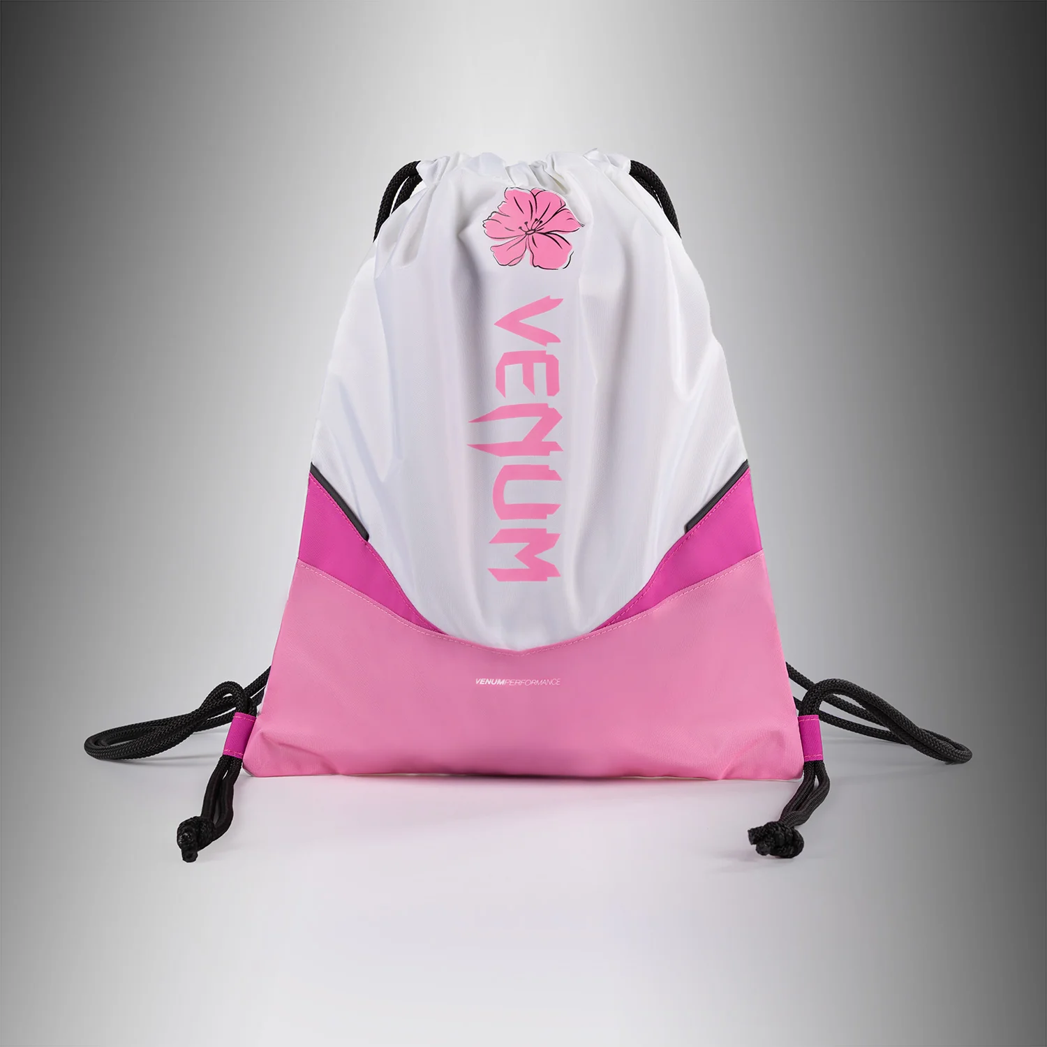 Venum Evo 2 Flower Bolsa de Cuerdas (10-15L) – Blanco/Rosa Caramelo