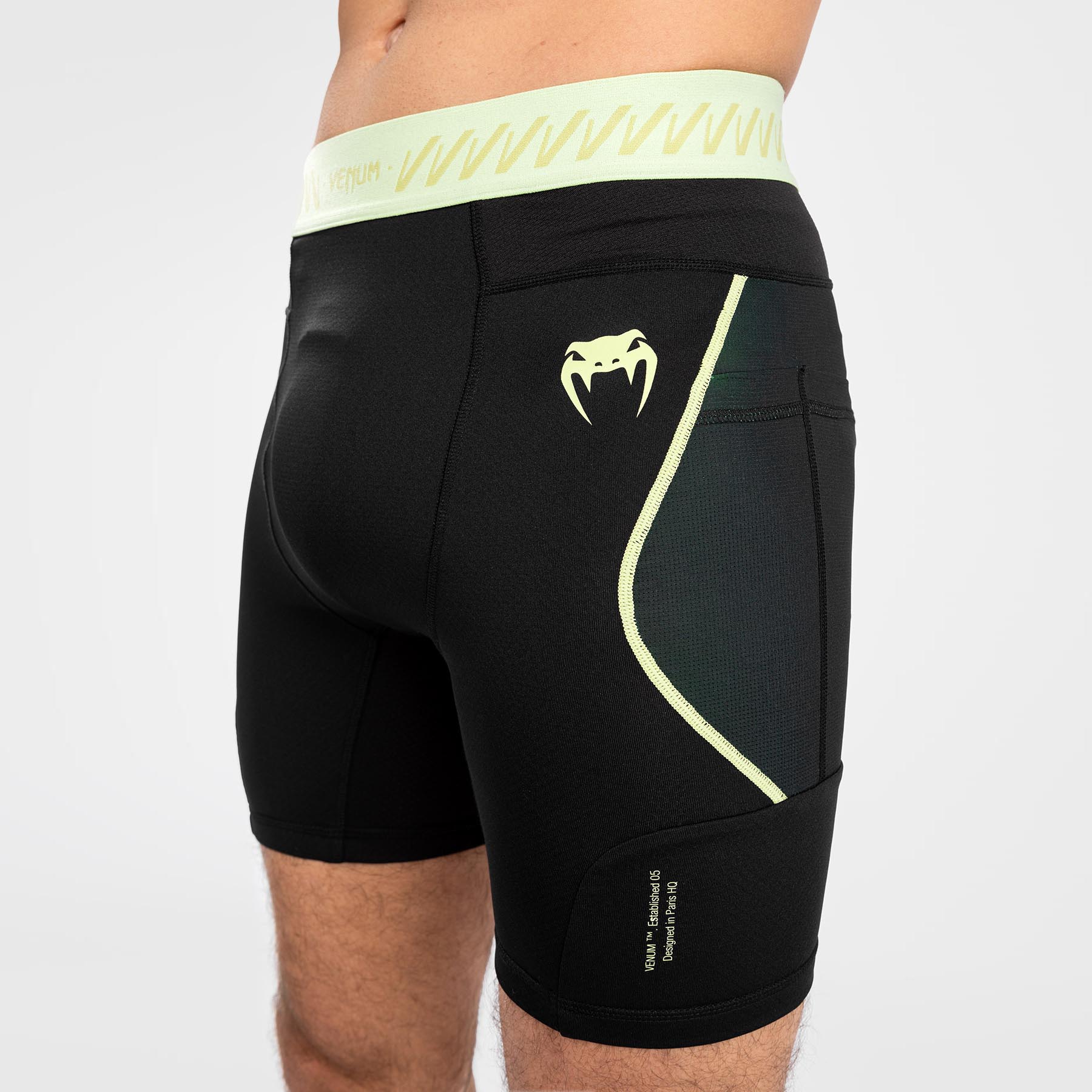 Venum Fusion 2.0 Vale Tudo Hombre - Negro/Amarillo - Image 6