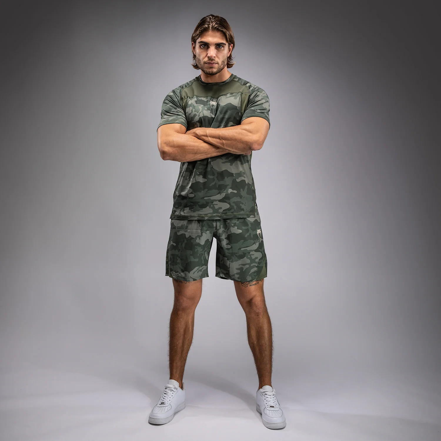 Venum G-Fit Air Camiseta Dry-Tech para Hombre - Camuflaje Militar - Image 4