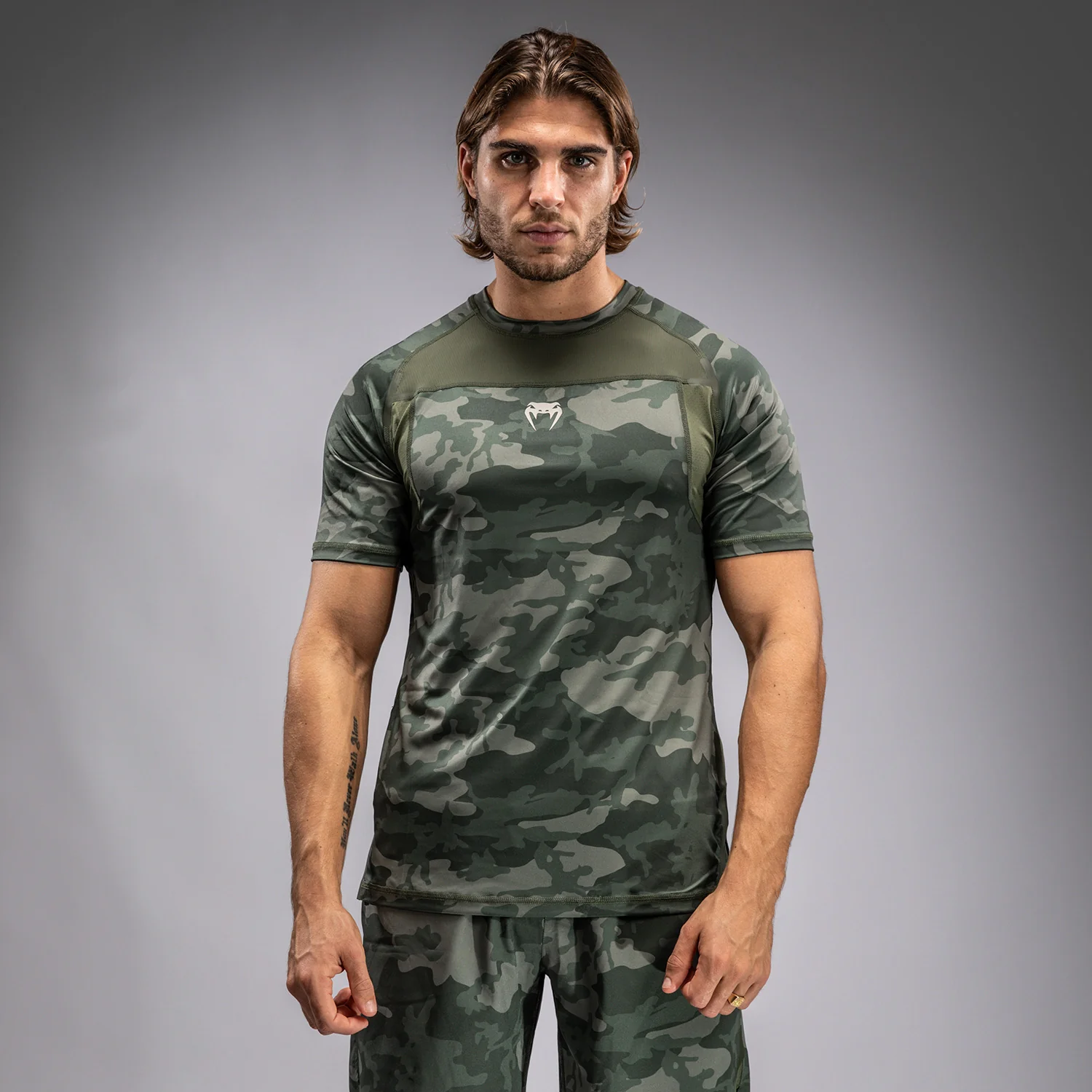 Venum G-Fit Air Camiseta Dry-Tech para Hombre - Camuflaje Militar - Image 5