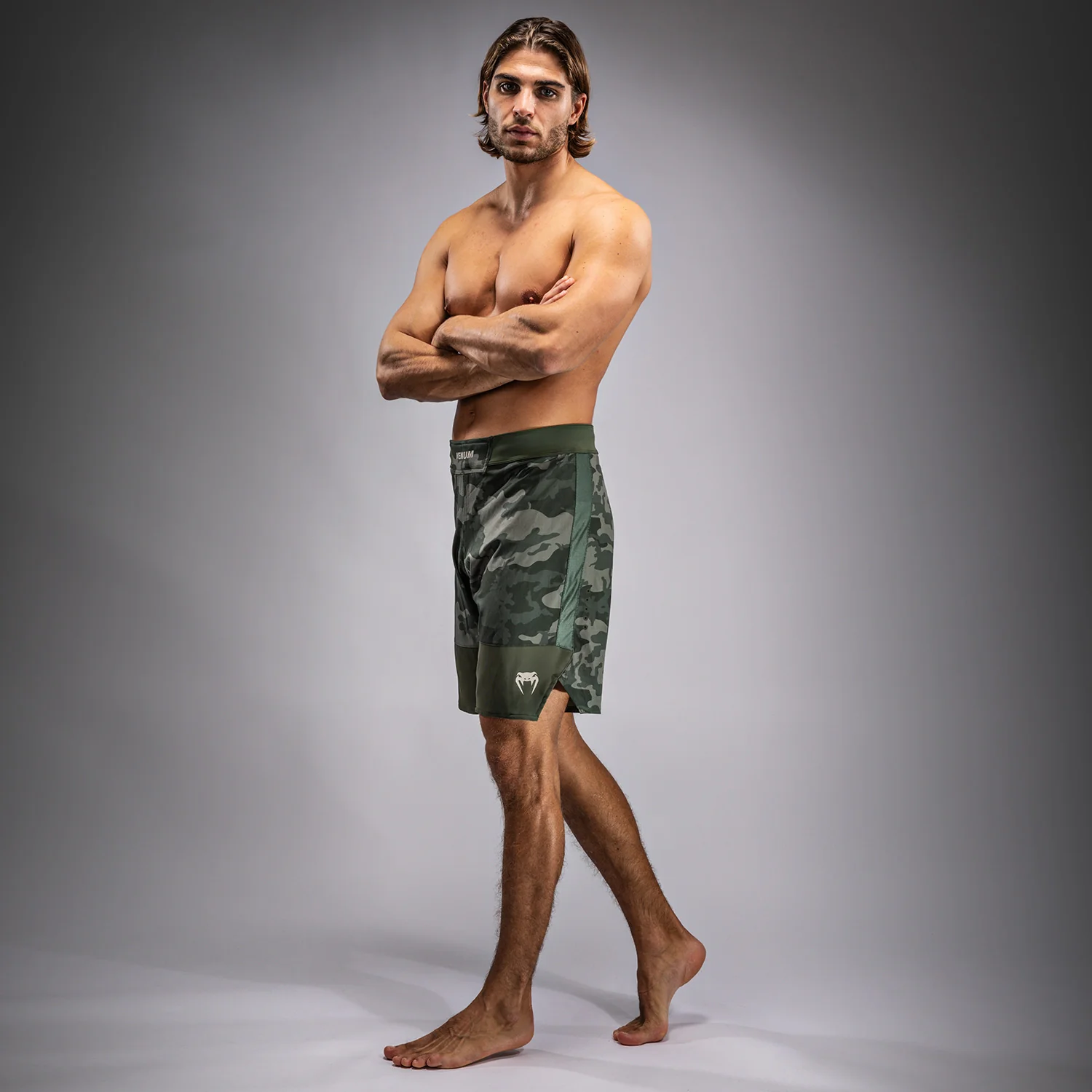 Venum G-Fit Air Pantalones de Lucha para Hombre - Camuflaje Militar - Image 3
