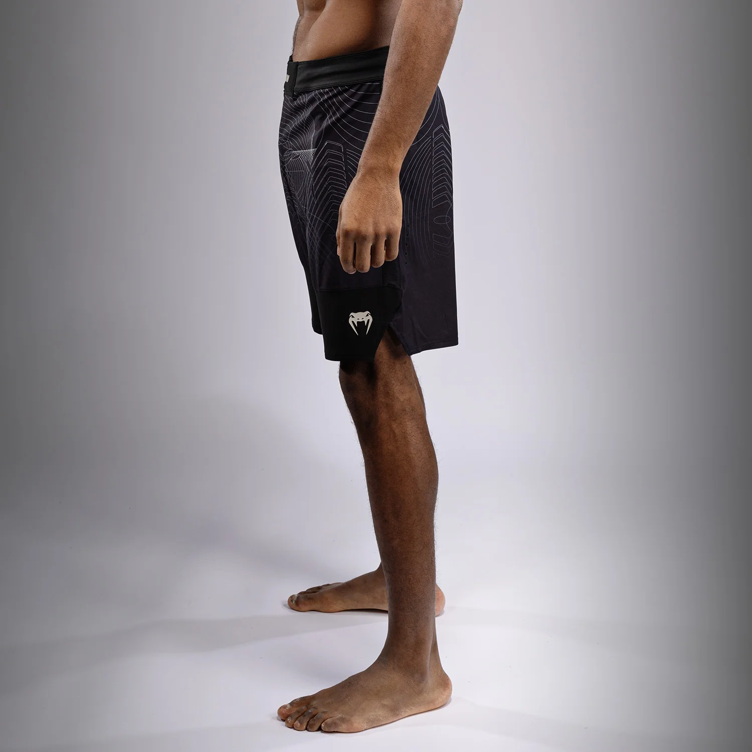 Venum G-Fit Air Pantalones de Lucha para Hombre - Negro Profundo/Arena del desierto - Image 2