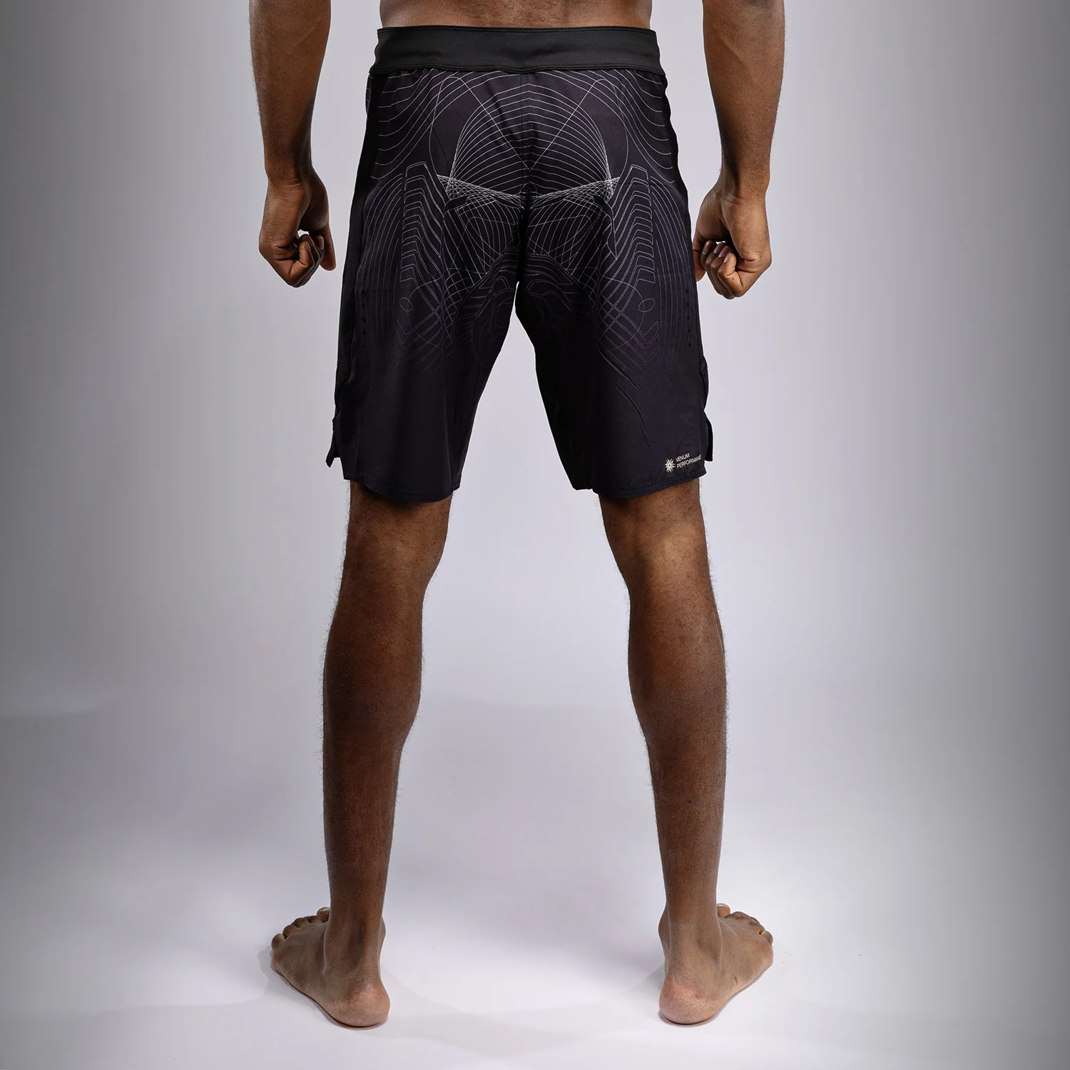 Venum G-Fit Air Pantalones de Lucha para Hombre - Negro Profundo/Arena del desierto - Image 3