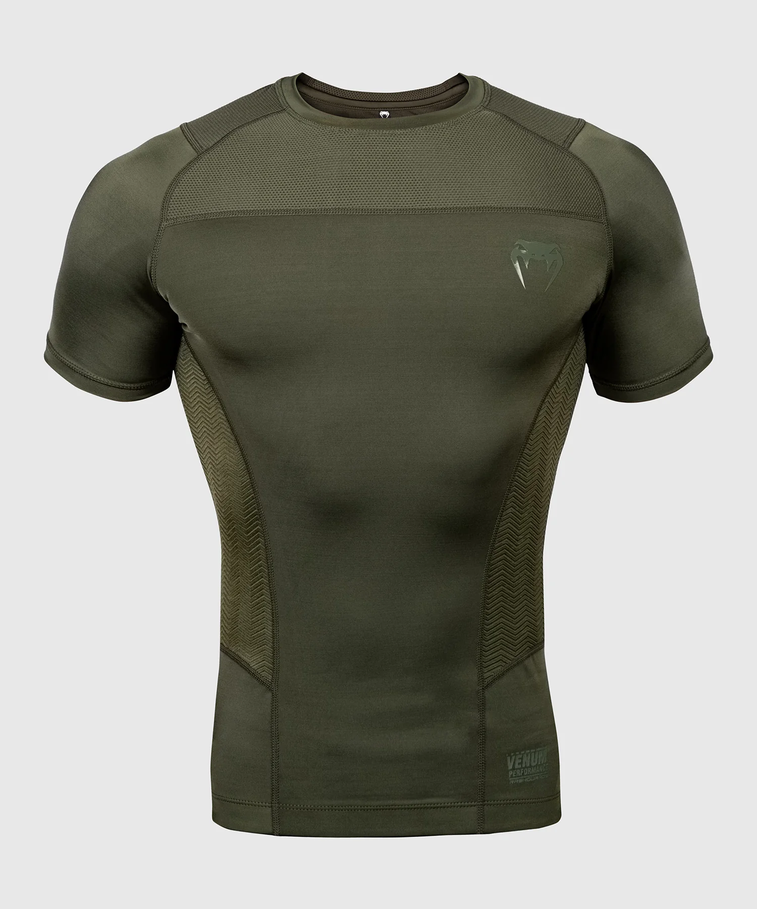 Venum G-Fit Rashguard - Manga corta - Kaki
