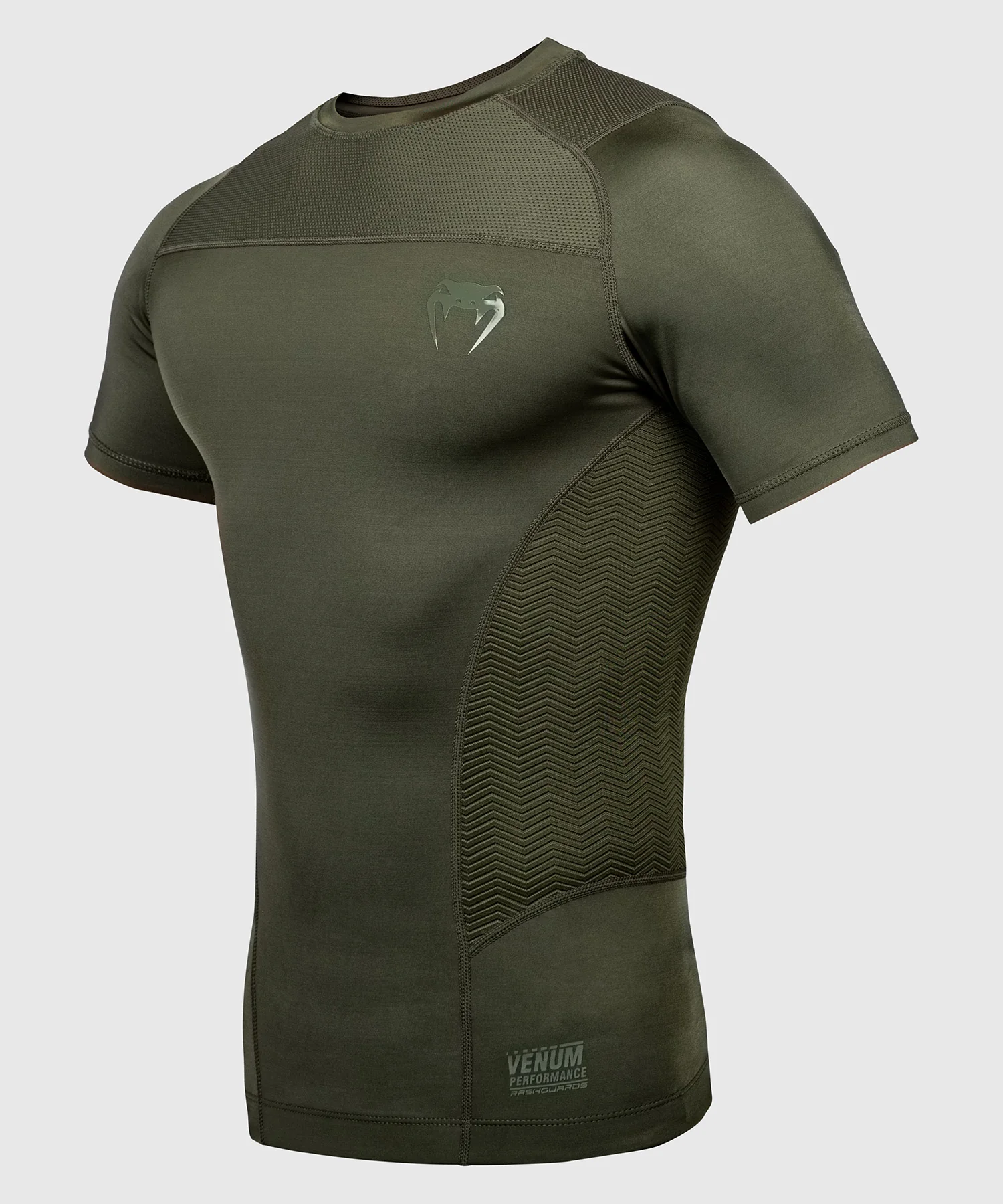 Venum G-Fit Rashguard - Manga corta - Kaki - Image 3