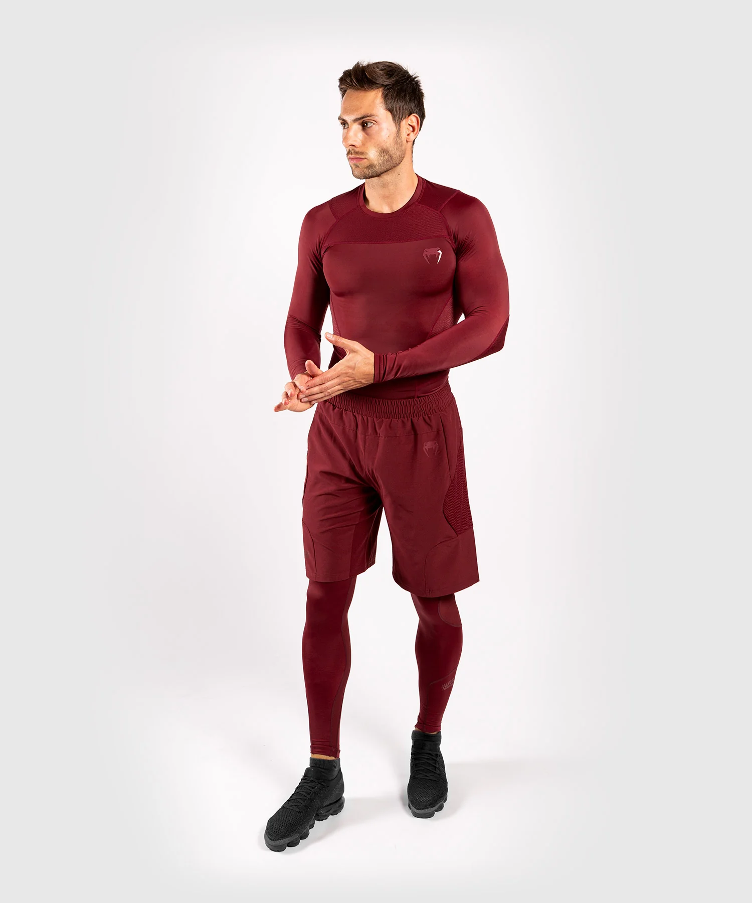 Venum G-Fit Rashguard - Manga larga - Burdeos - Image 5