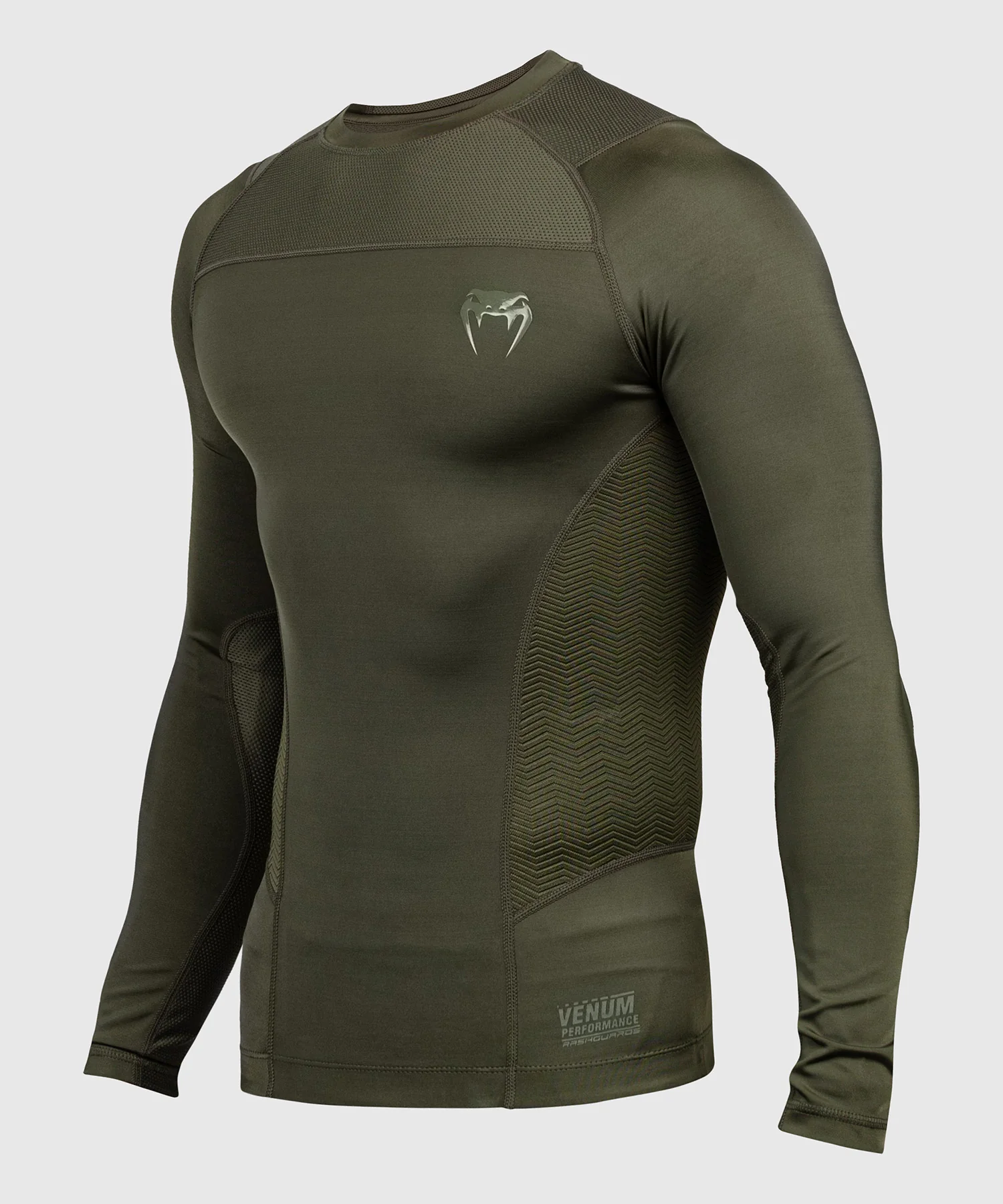 Venum G-Fit Rashguard - Manga larga - Kaki - Image 3