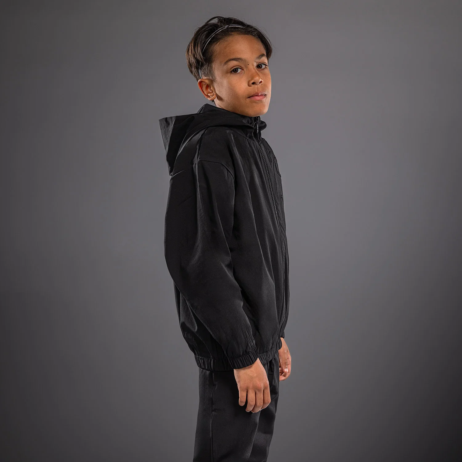 Venum Giant 3D Chaqueta de Chándal Para Niños – Negro - Image 4