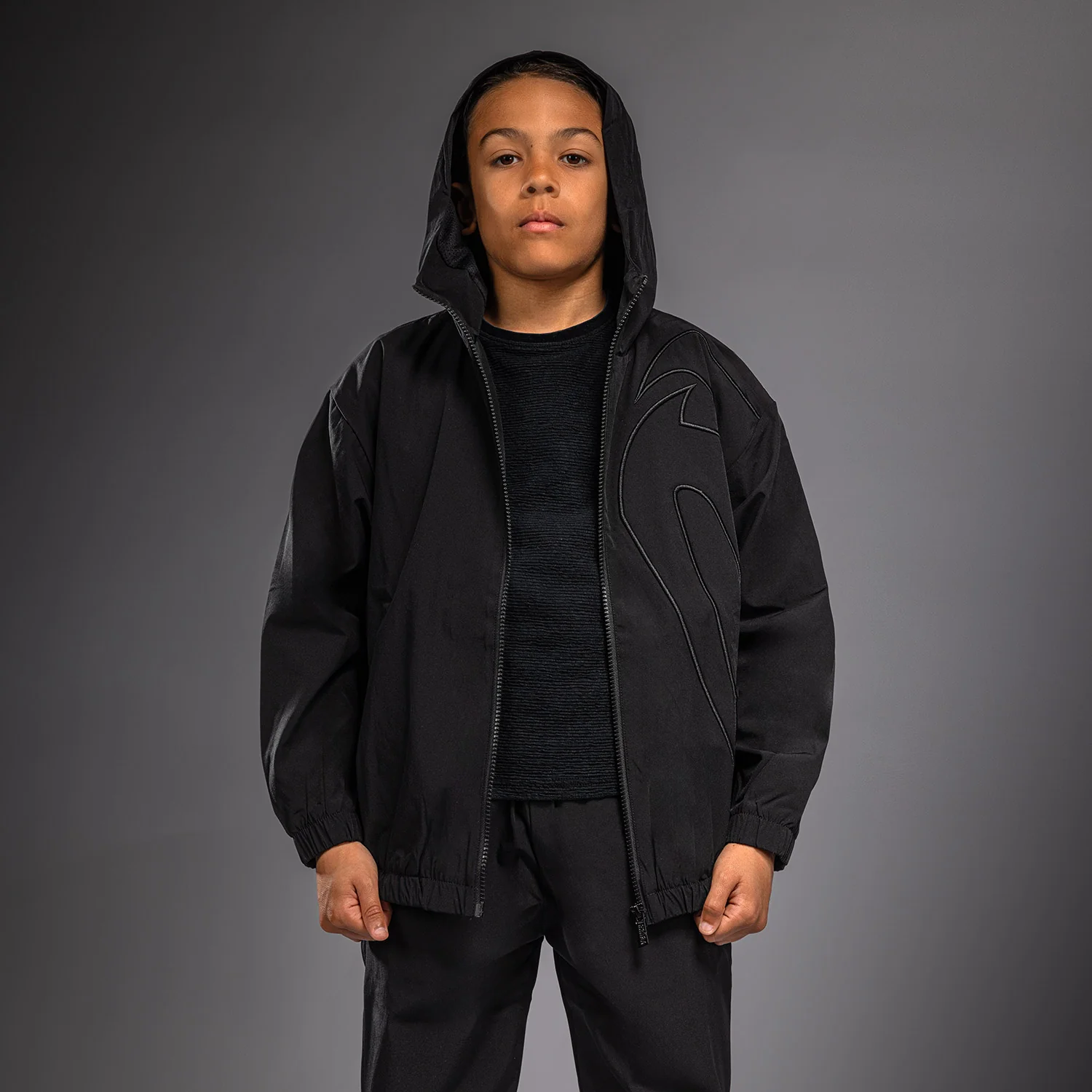Venum Giant 3D Chaqueta de Chándal Para Niños – Negro - Image 5