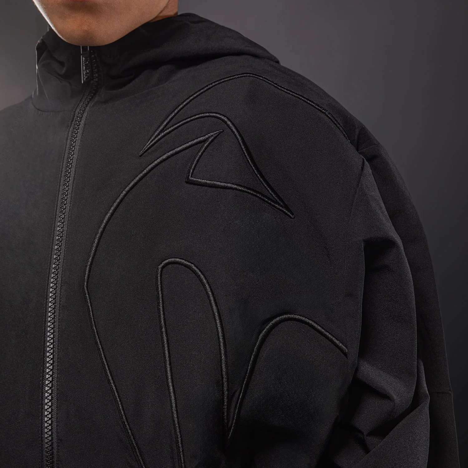 Venum Giant 3D Chaqueta de Chándal Para Niños – Negro - Image 6