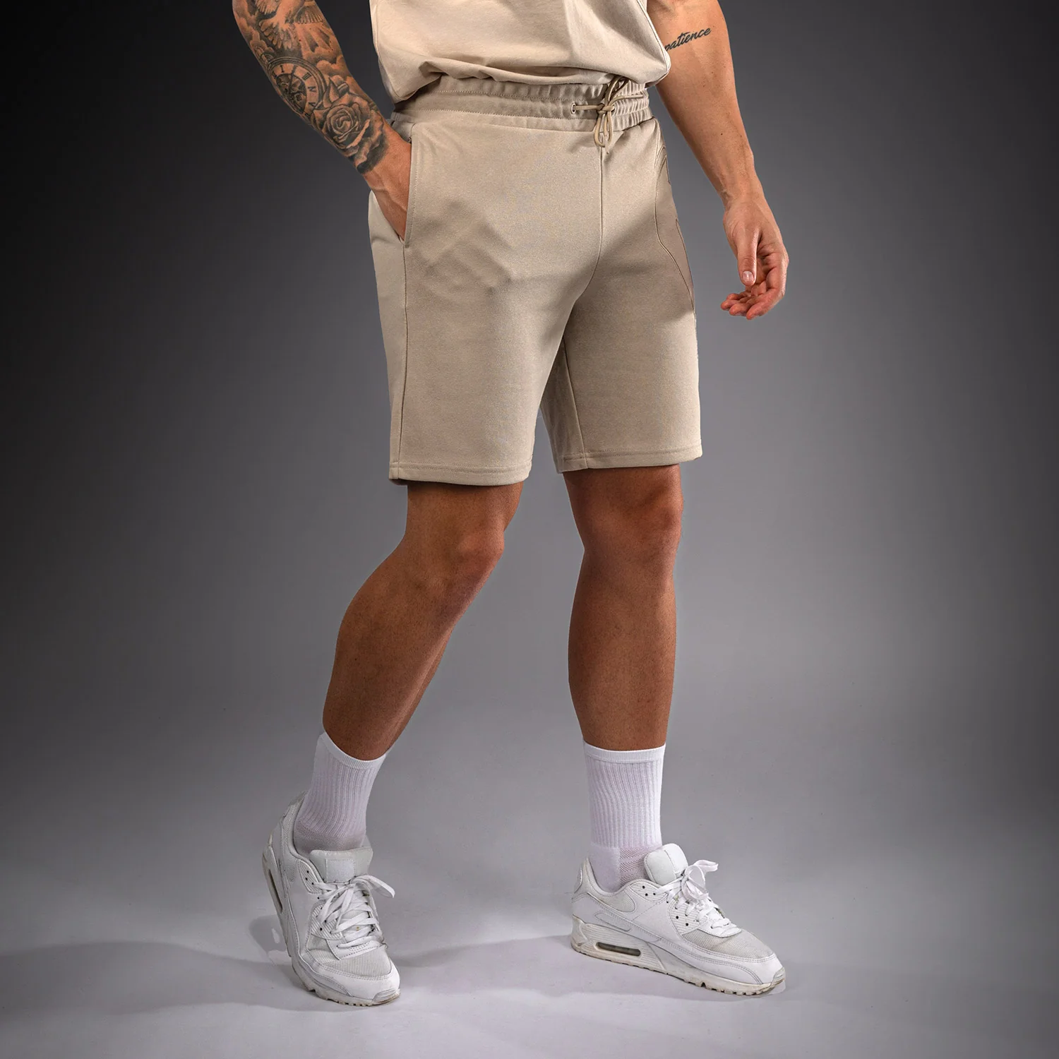 Venum Giant 3D Short de Algodón – Beige - Image 4