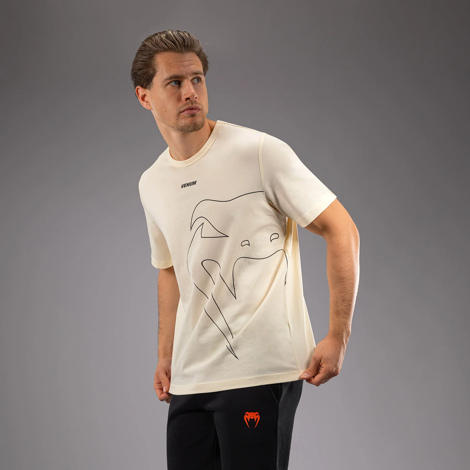 Venum Giant Connect Camiseta - Blanco Roto - Image 2