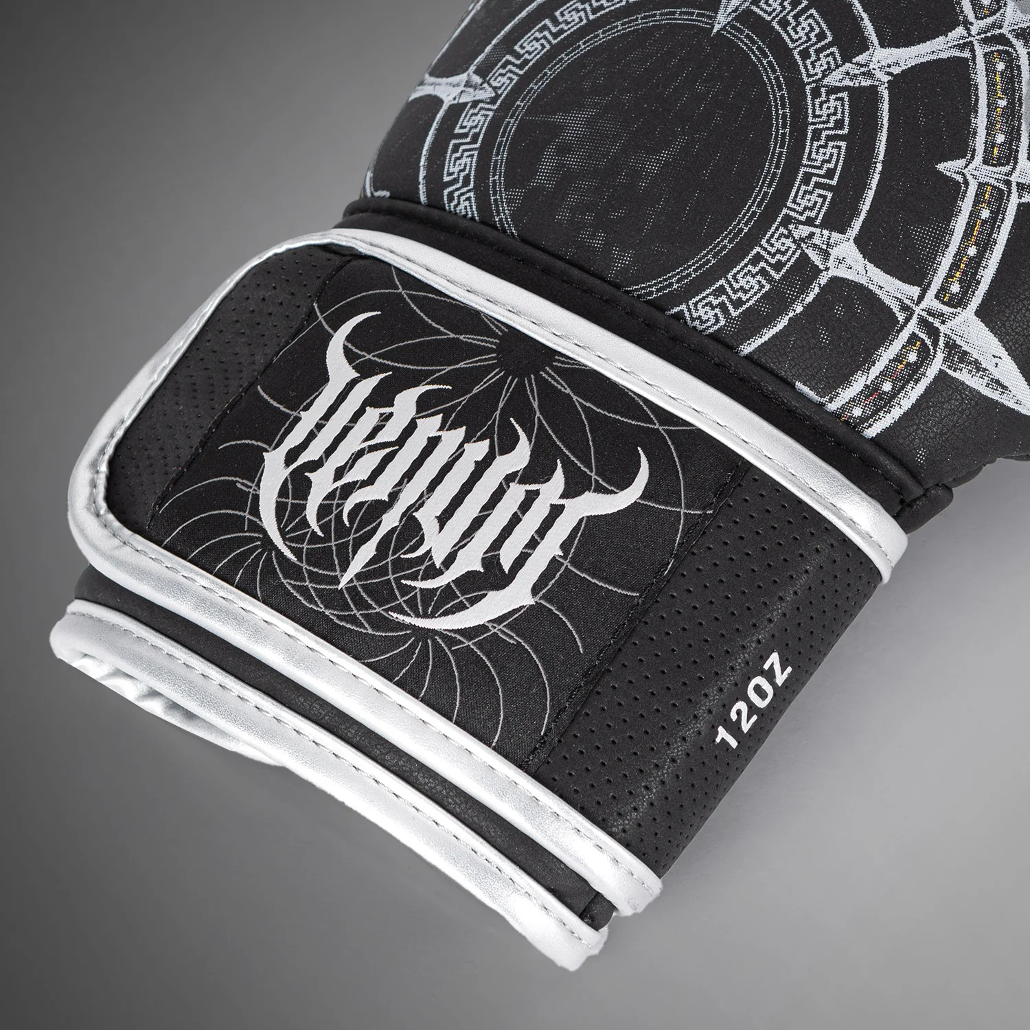 Venum Gladiator 5.0 Guantes De Boxeo - Negro/Plata - Image 2