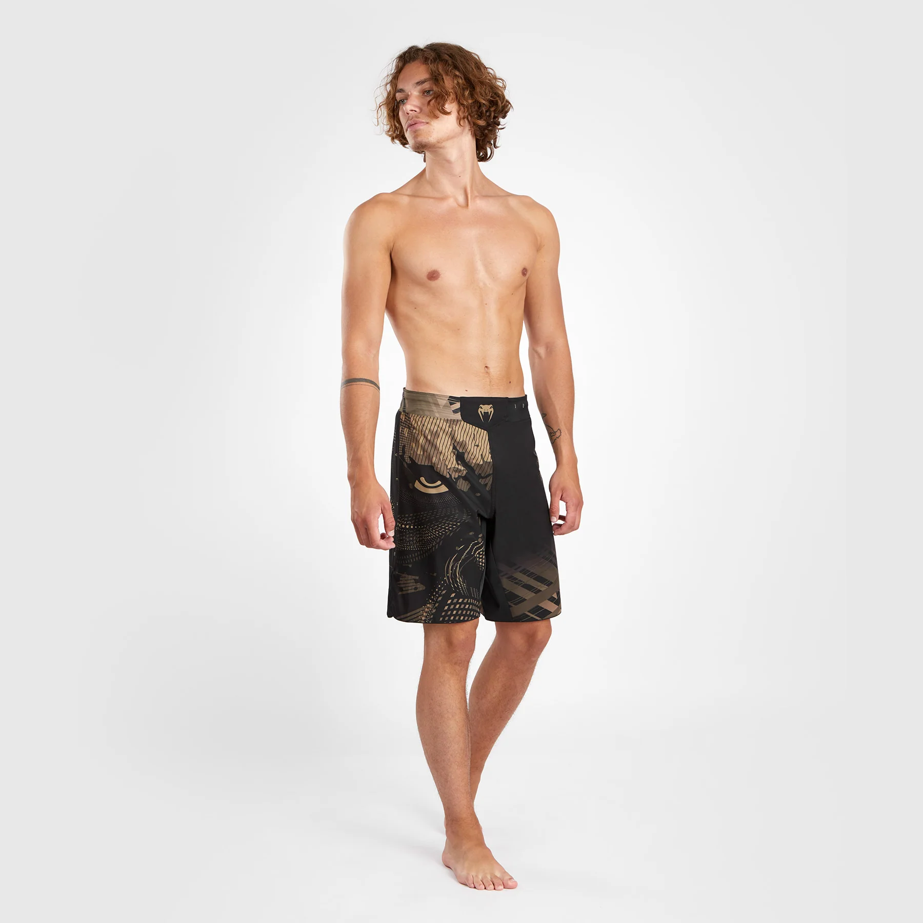 Venum Gorilla Jungle Pantalón Corto de Combate - Negro/Arena