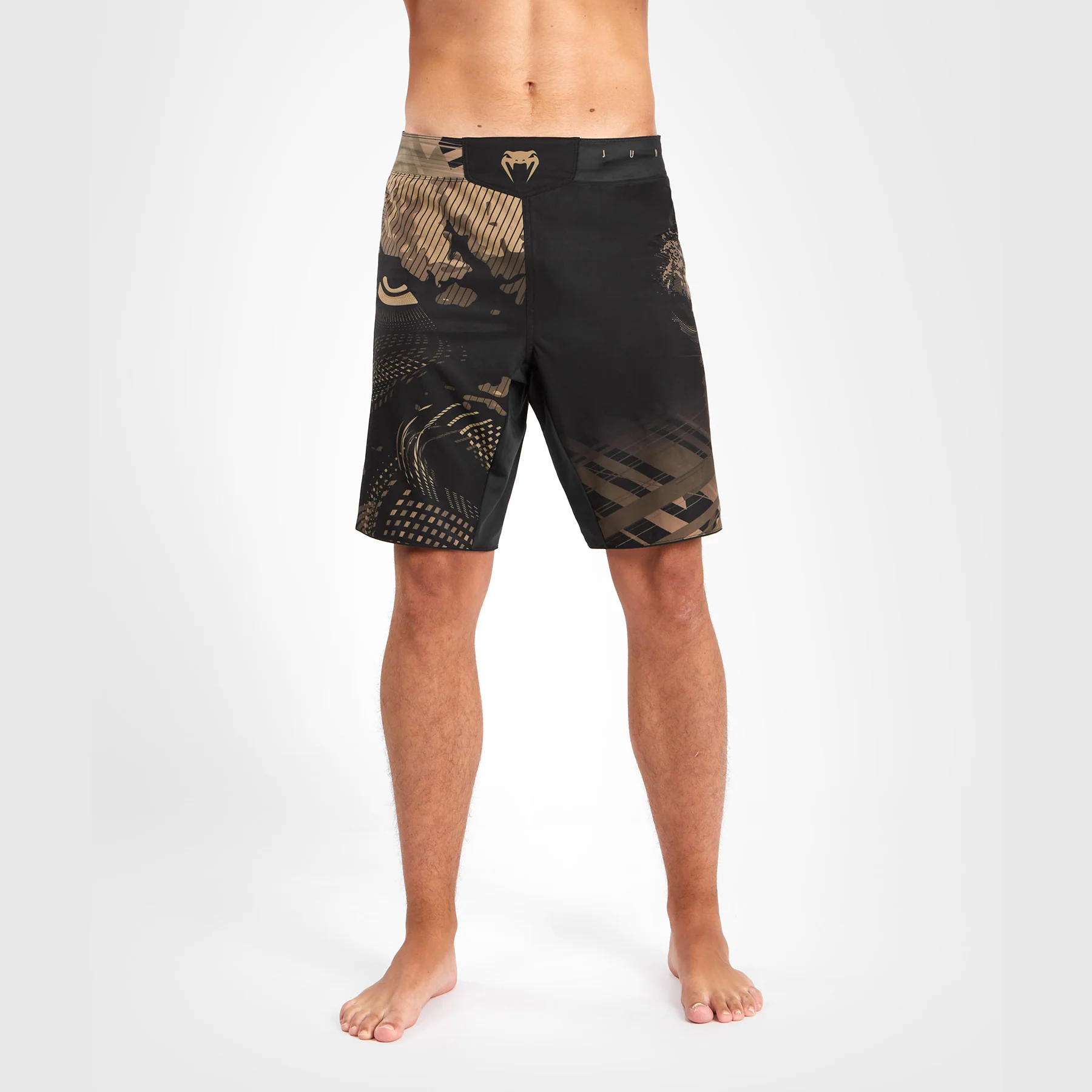 Venum Gorilla Jungle Pantalón Corto de Combate - Negro/Arena - Image 2