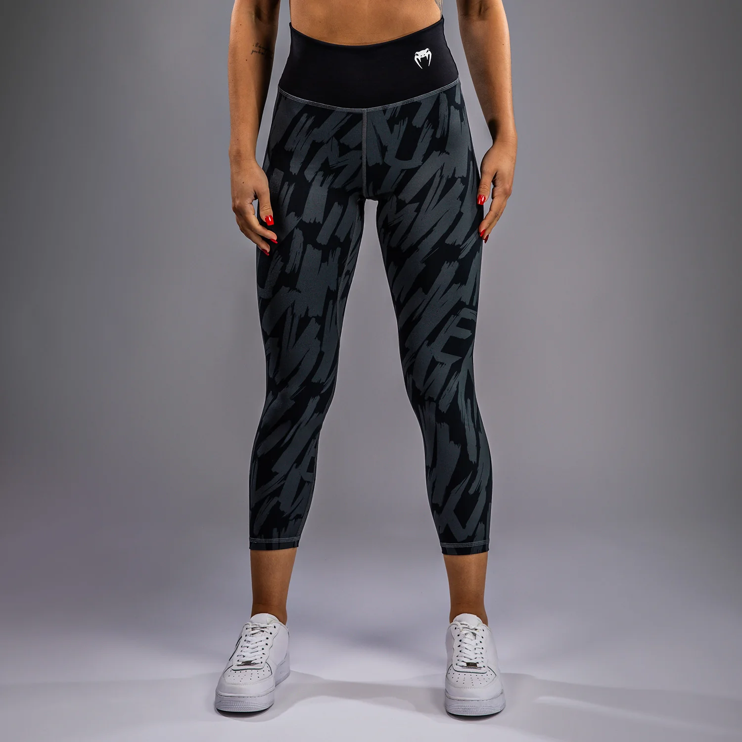 Venum Graffiti Leggings 7/8 para Mujer - Carbón Urbano