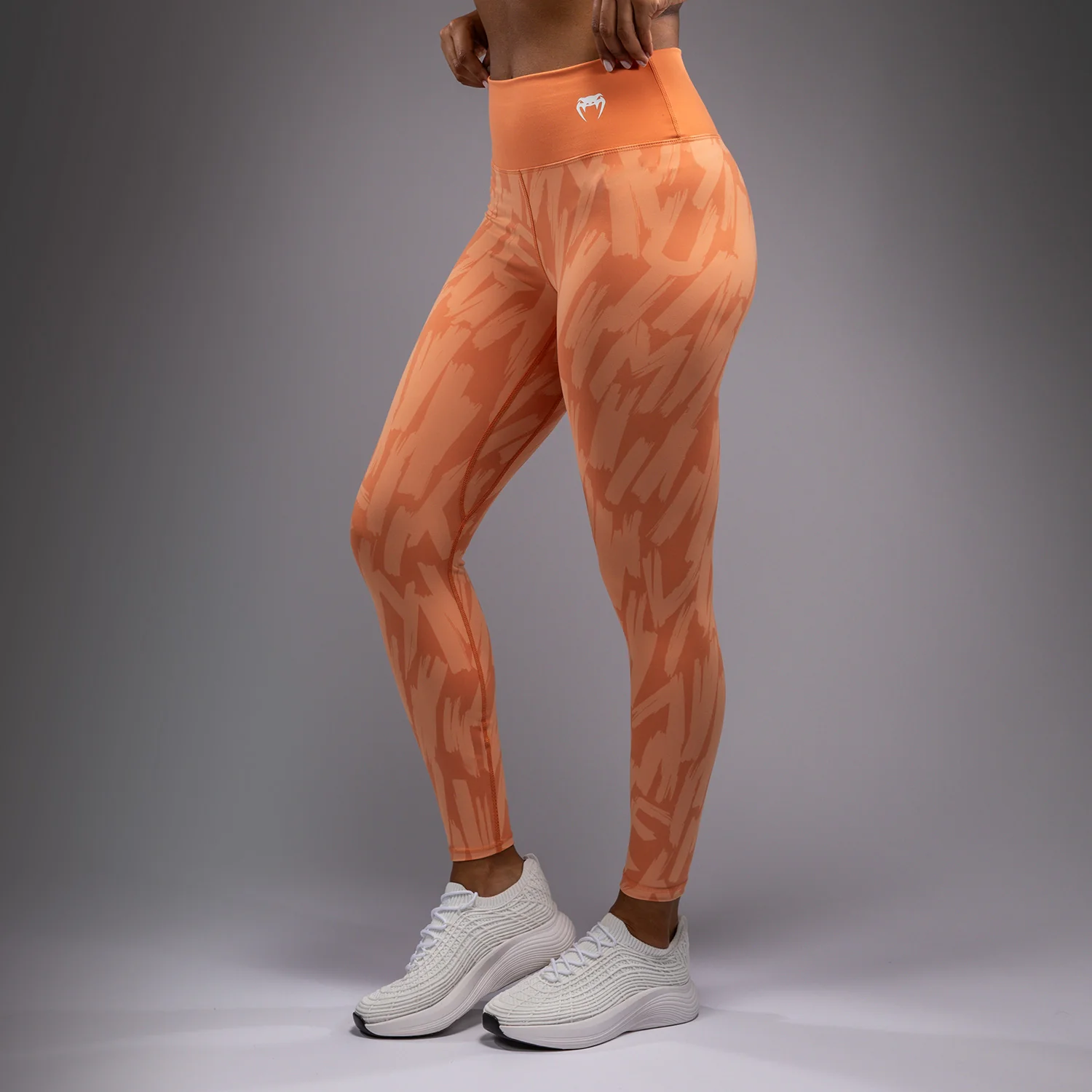 Venum Graffiti Leggings de Largo Completo para Mujer - Albaricoque Terciopelo - Image 2