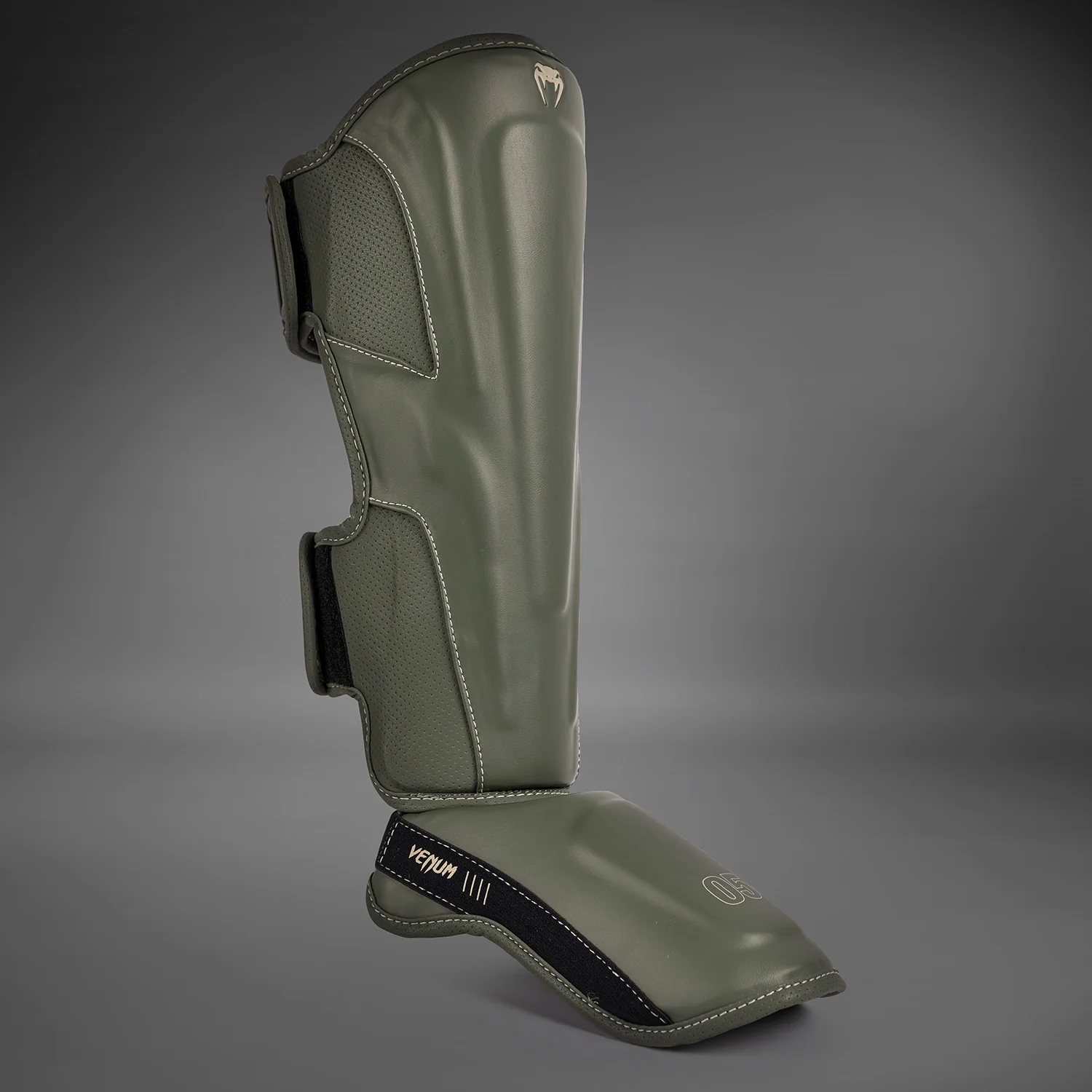 Venum Impact Evo Espinilleras - Verde Militar - Image 5
