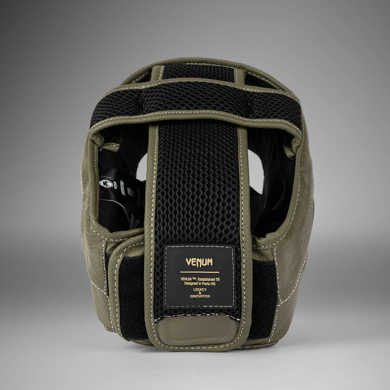 Venum Impact Evo Scales Casco de protección – Verde Ejército - Image 4