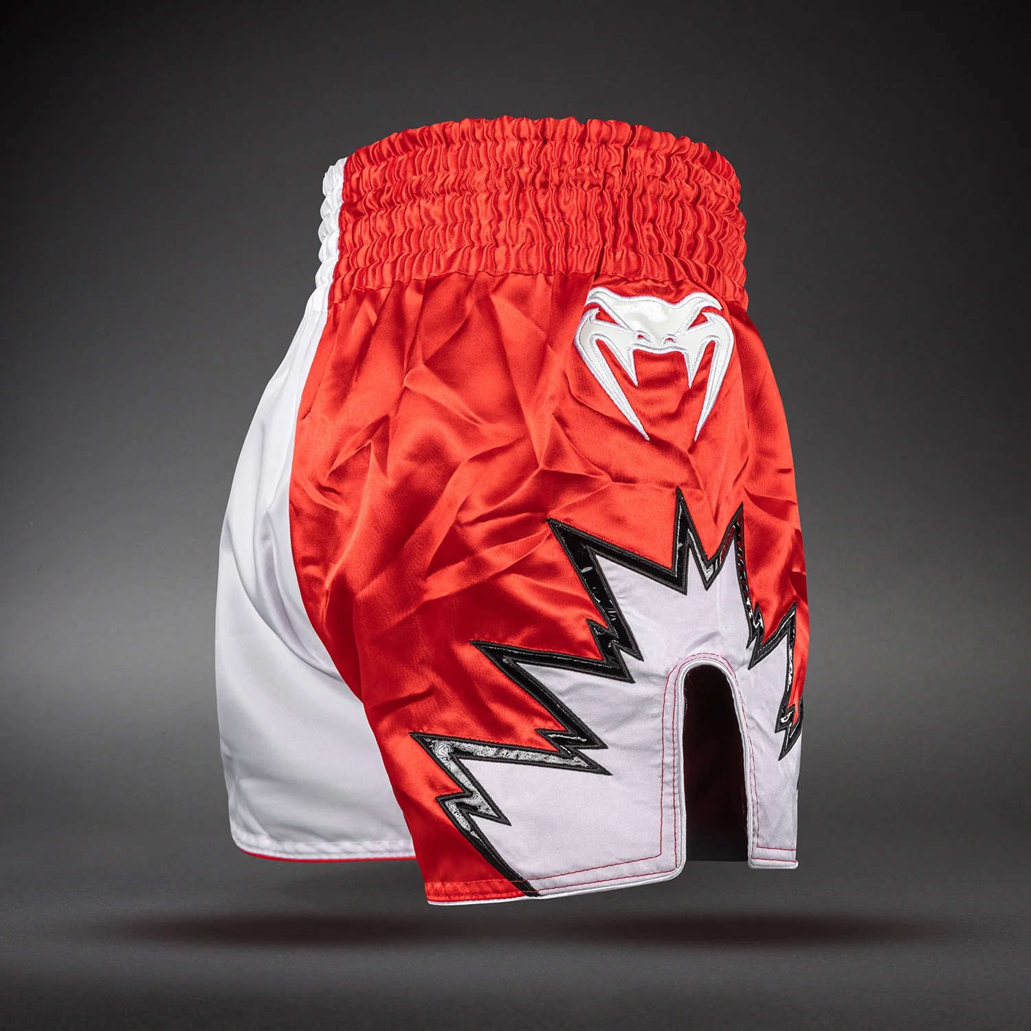 Venum Inferno 2.0 Pantalones Cortos de Muay Thai - Rojo/Blanco - Image 4