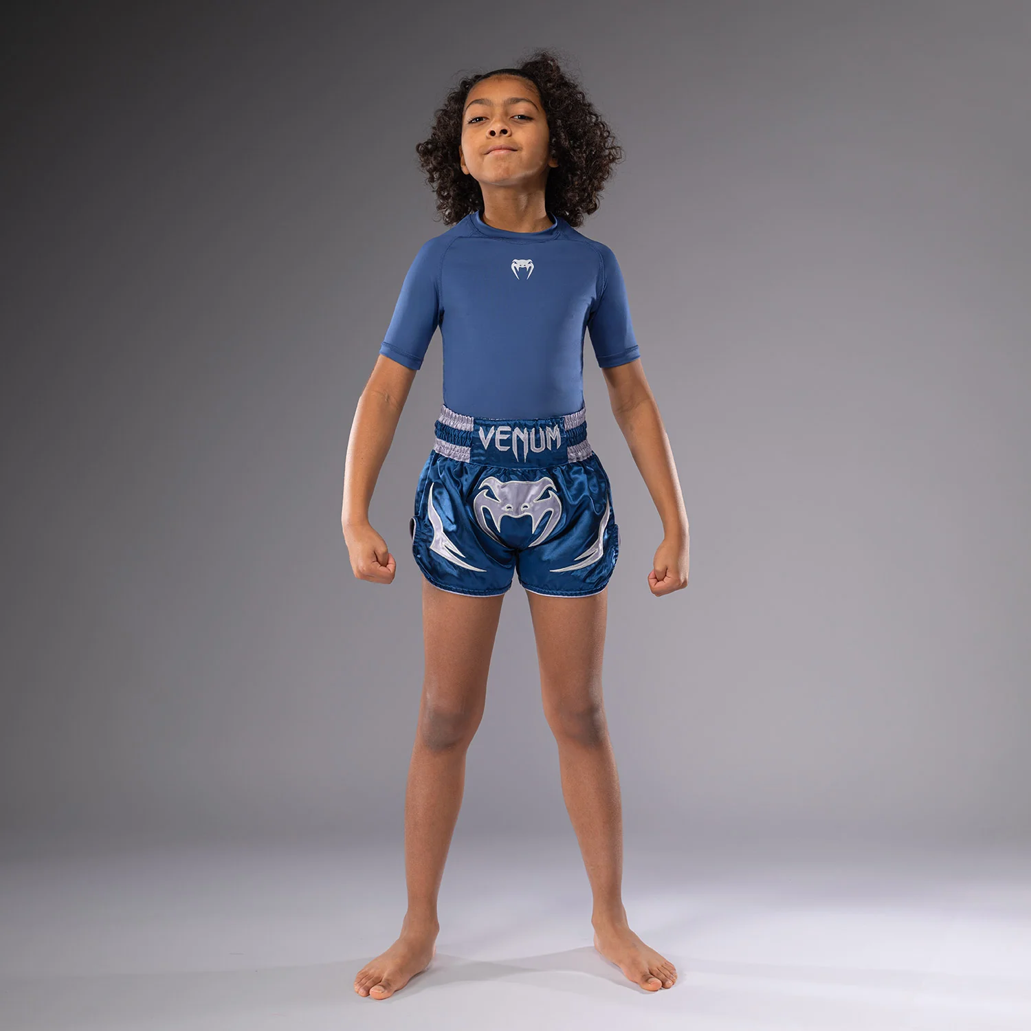 Venum Inferno Pantalones de Thai para Niños - Azul Real - Image 6