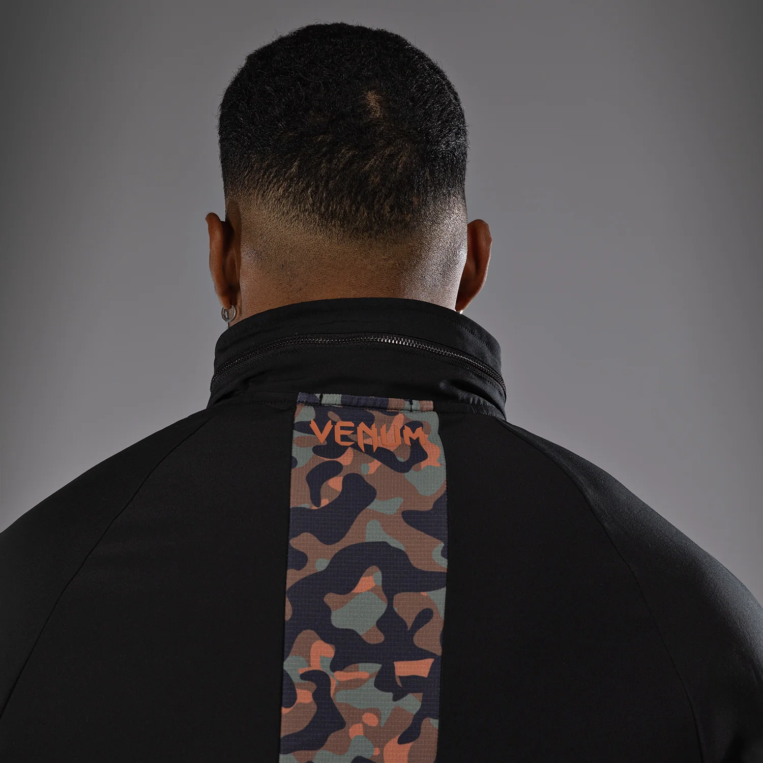 Venum Jungle Ops Chaqueta de chándal para hombre - Negro/Camuflaje Canyon - Image 6