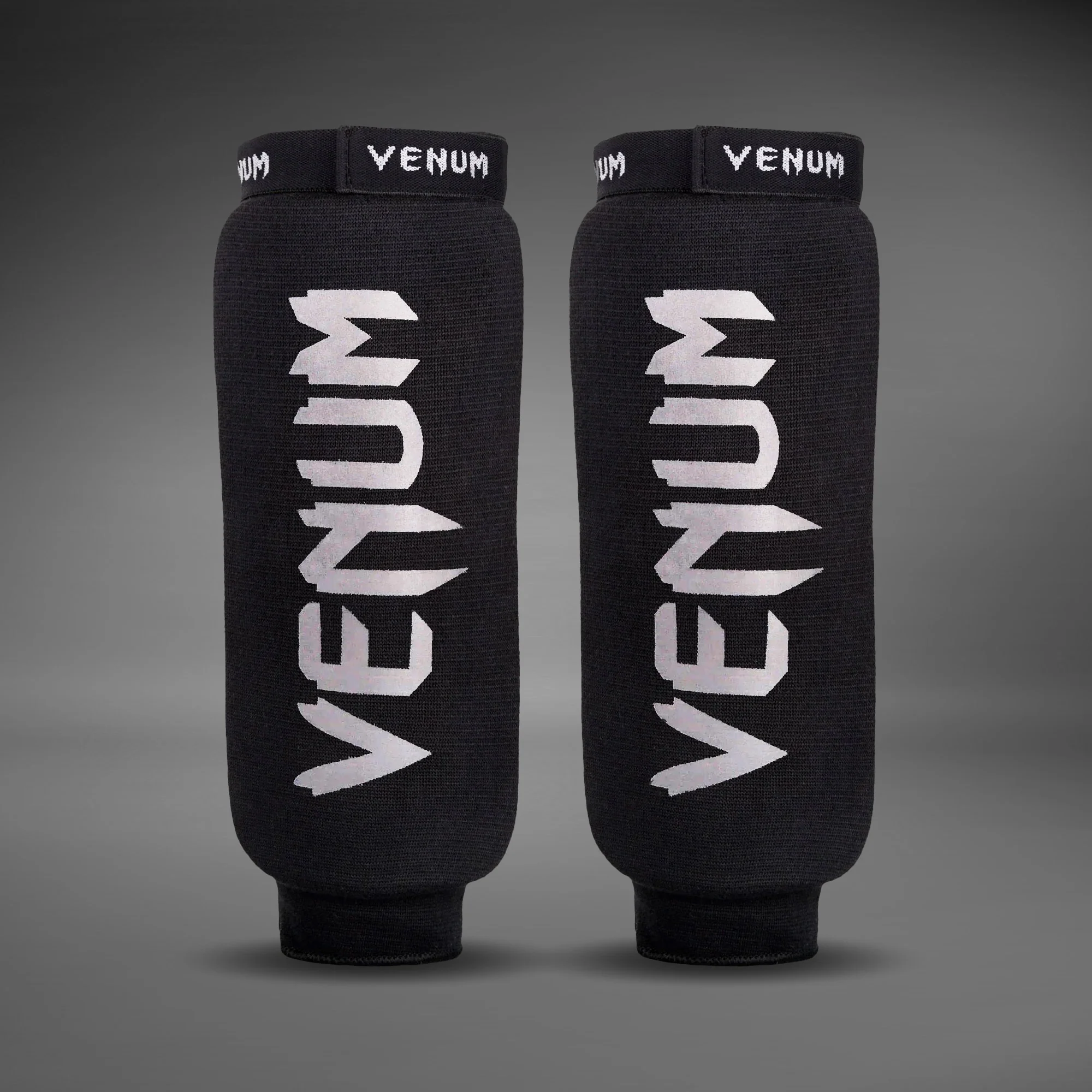 Venum Kontact Espinilleras Sin Pie - Negro
