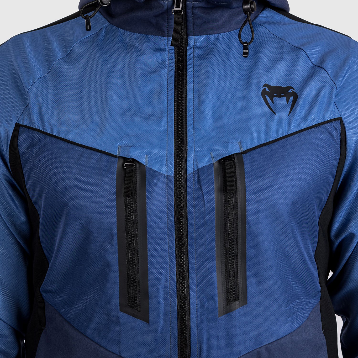 Venum Laser 3.0  Track Jacket - Negro/Azul - Image 6