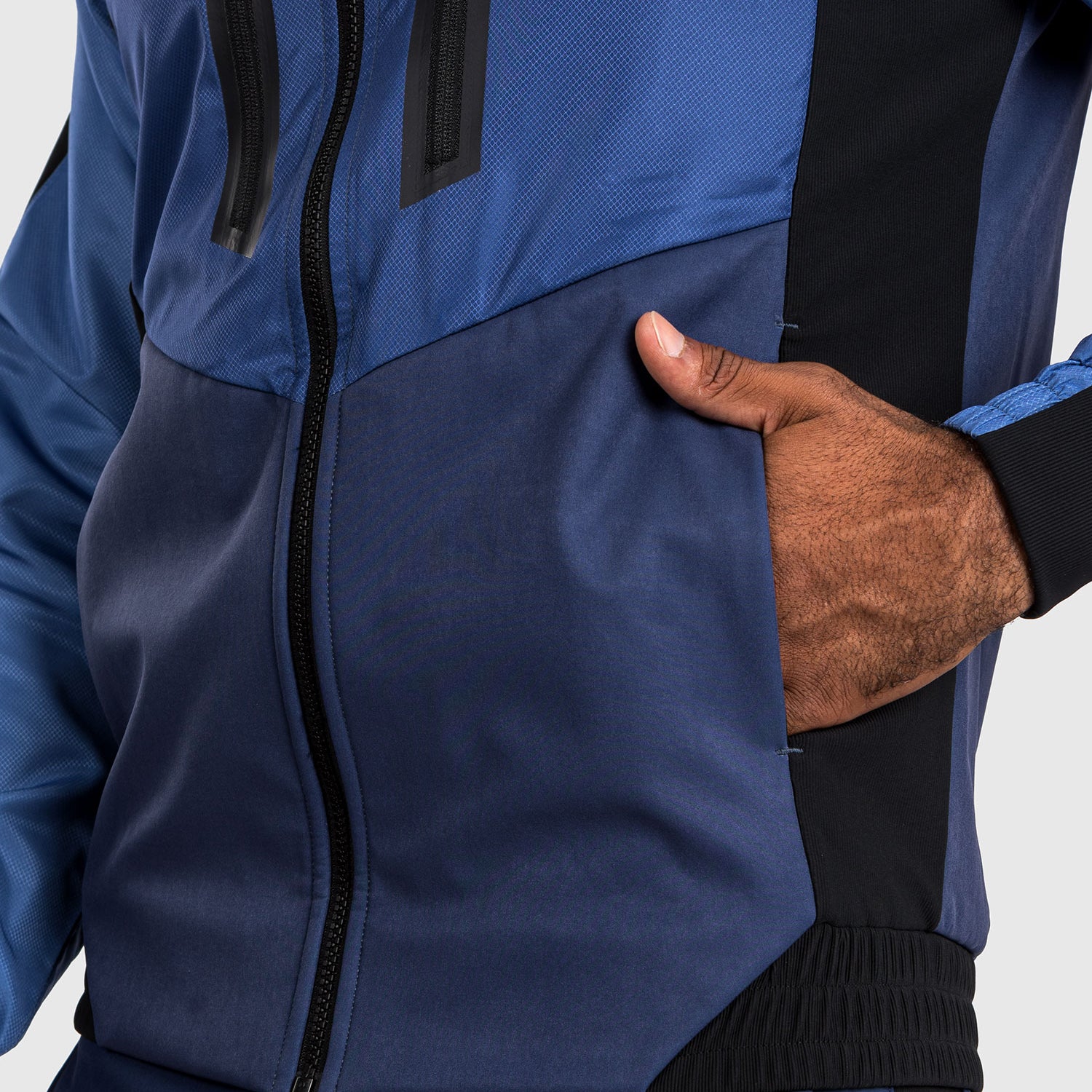Venum Laser 3.0  Track Jacket - Negro/Azul - Image 8