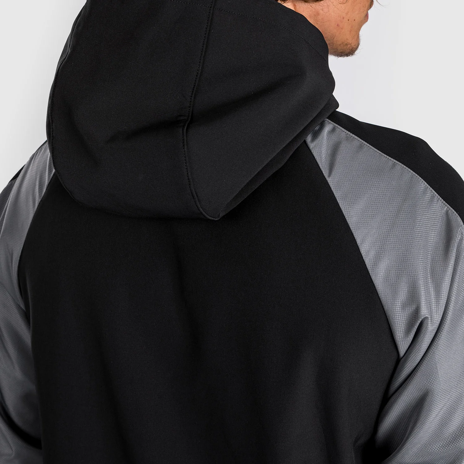 Venum Laser 3.0 Track Jacket - Negro/Gris - Image 6