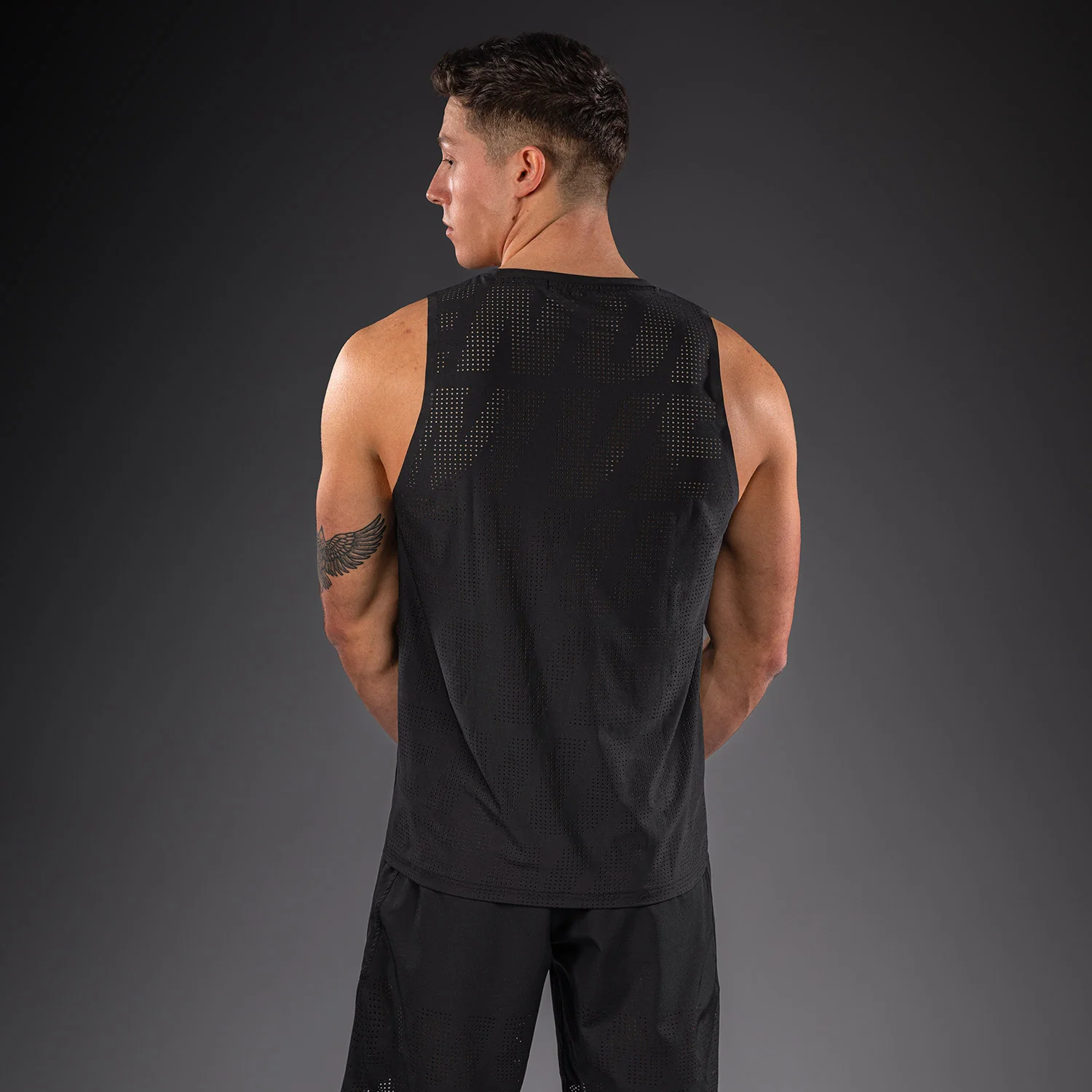 Venum Lazer Camiseta de Tirantes - Negro/Gris - Image 5