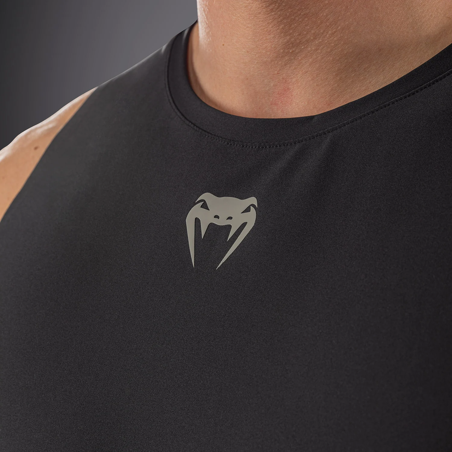Venum Lazer Camiseta de Tirantes - Negro/Gris - Image 6