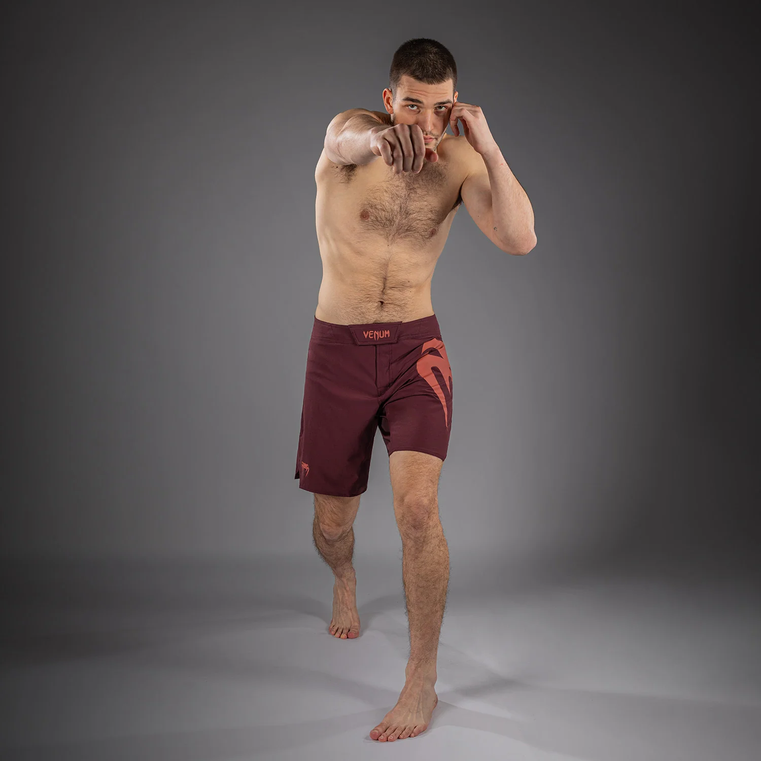 Venum Light 5.0 Fightshorts - Marrón oscuro/Terracota - Image 6