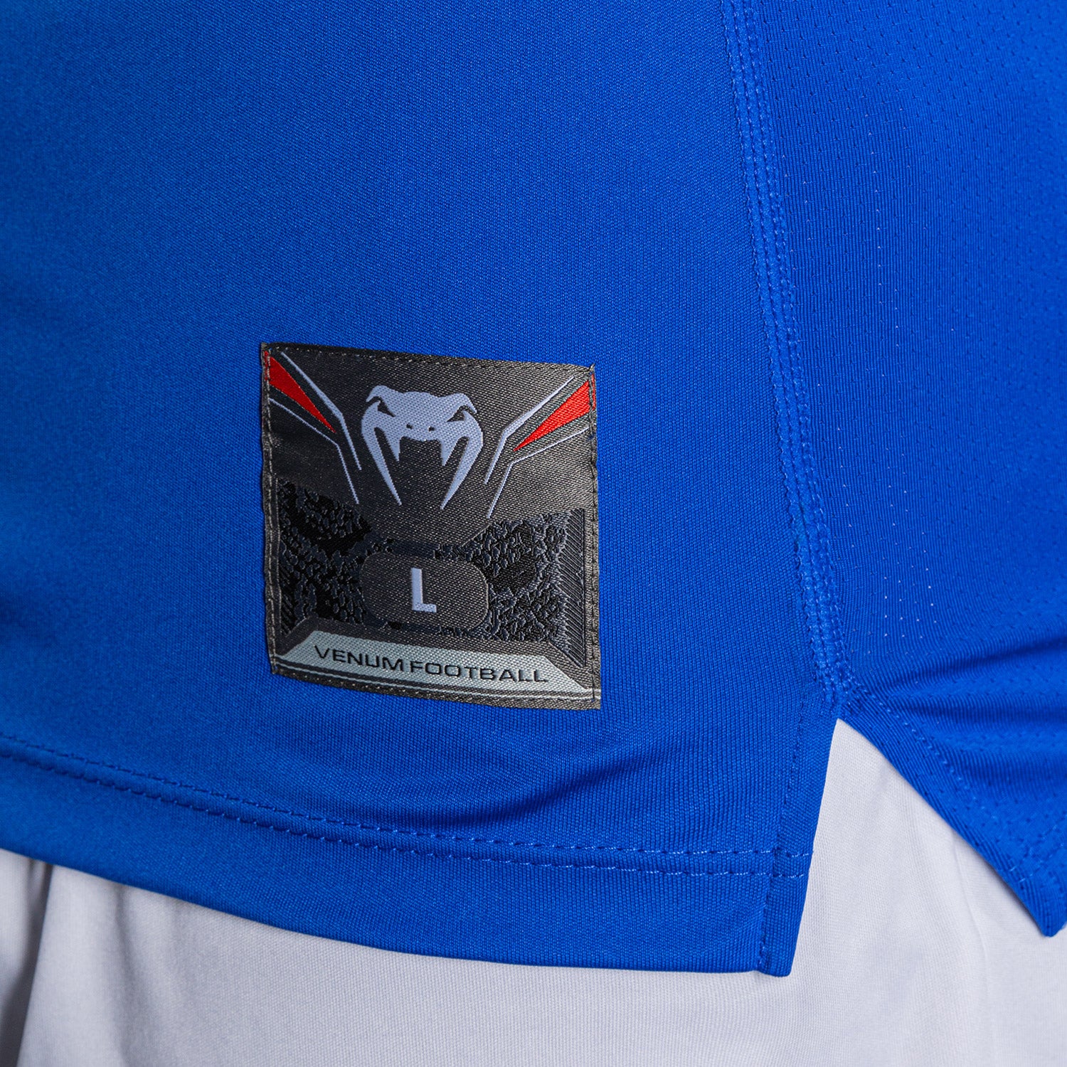 Venum Lineup Camiseta de Compresión Manga Corta - Azul Real/Blanco - Image 6