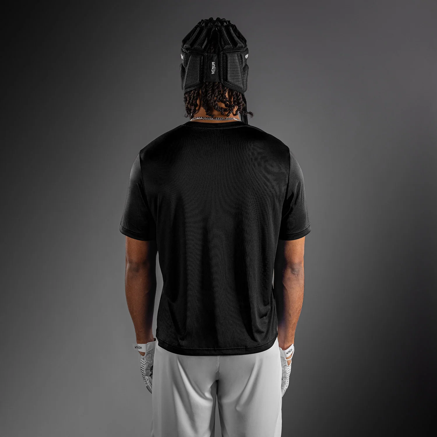 Venum Lineup Camiseta de Manga Corta - Negro/Blanco - Image 4