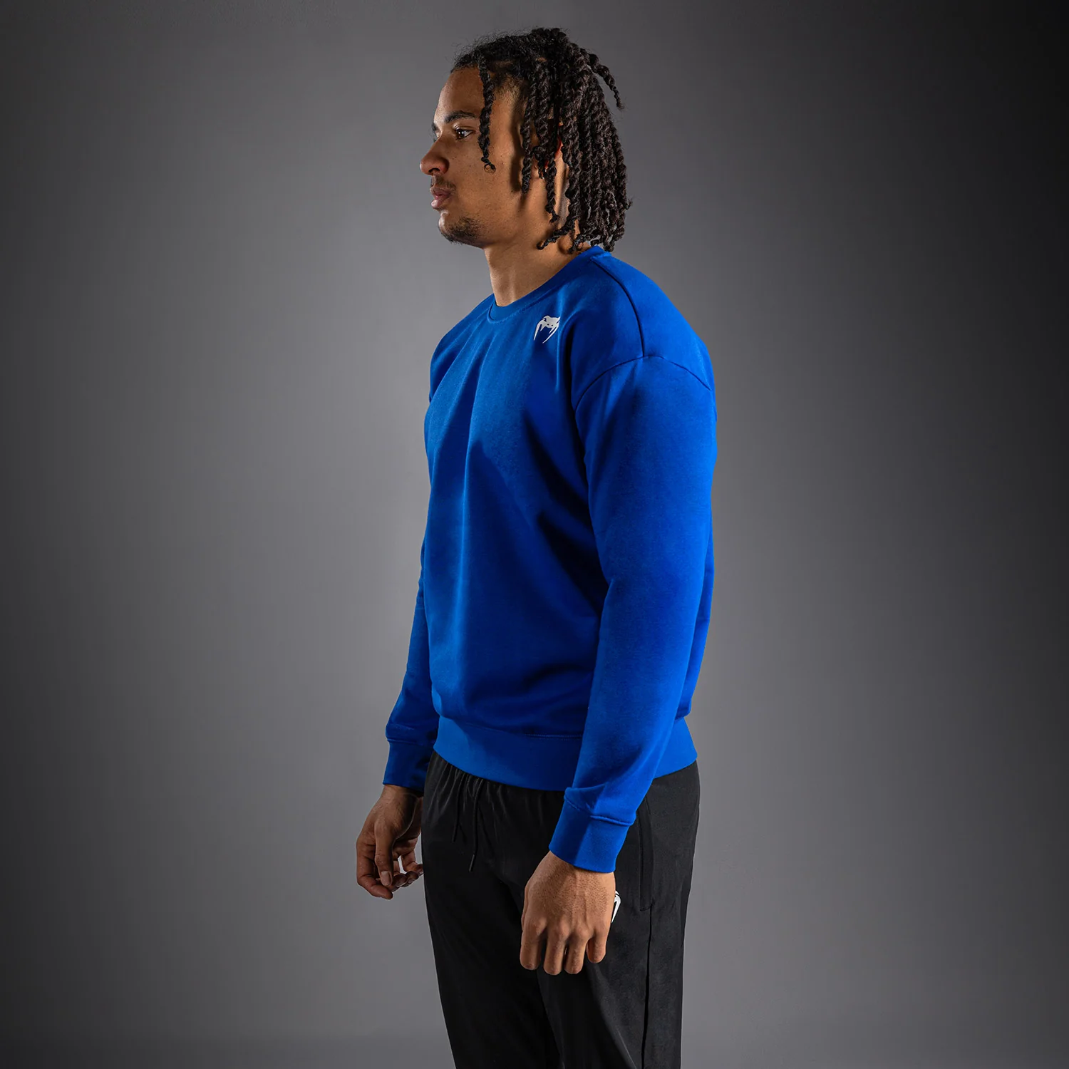 Venum Lineup Sudadera de Forro Polar - Azul/Blanco - Image 3