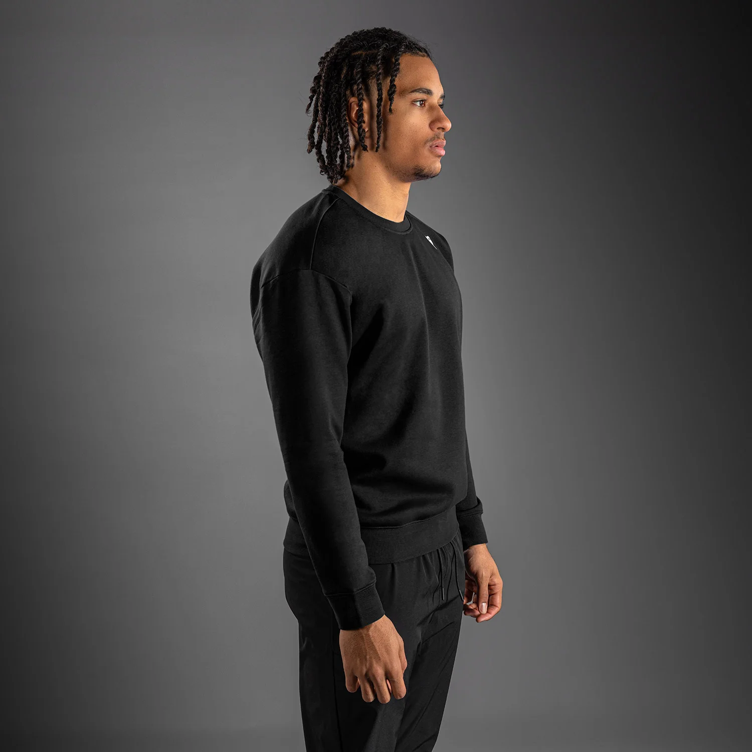 Venum Lineup Sudadera de Forro Polar - Negro/Blanco - Image 2