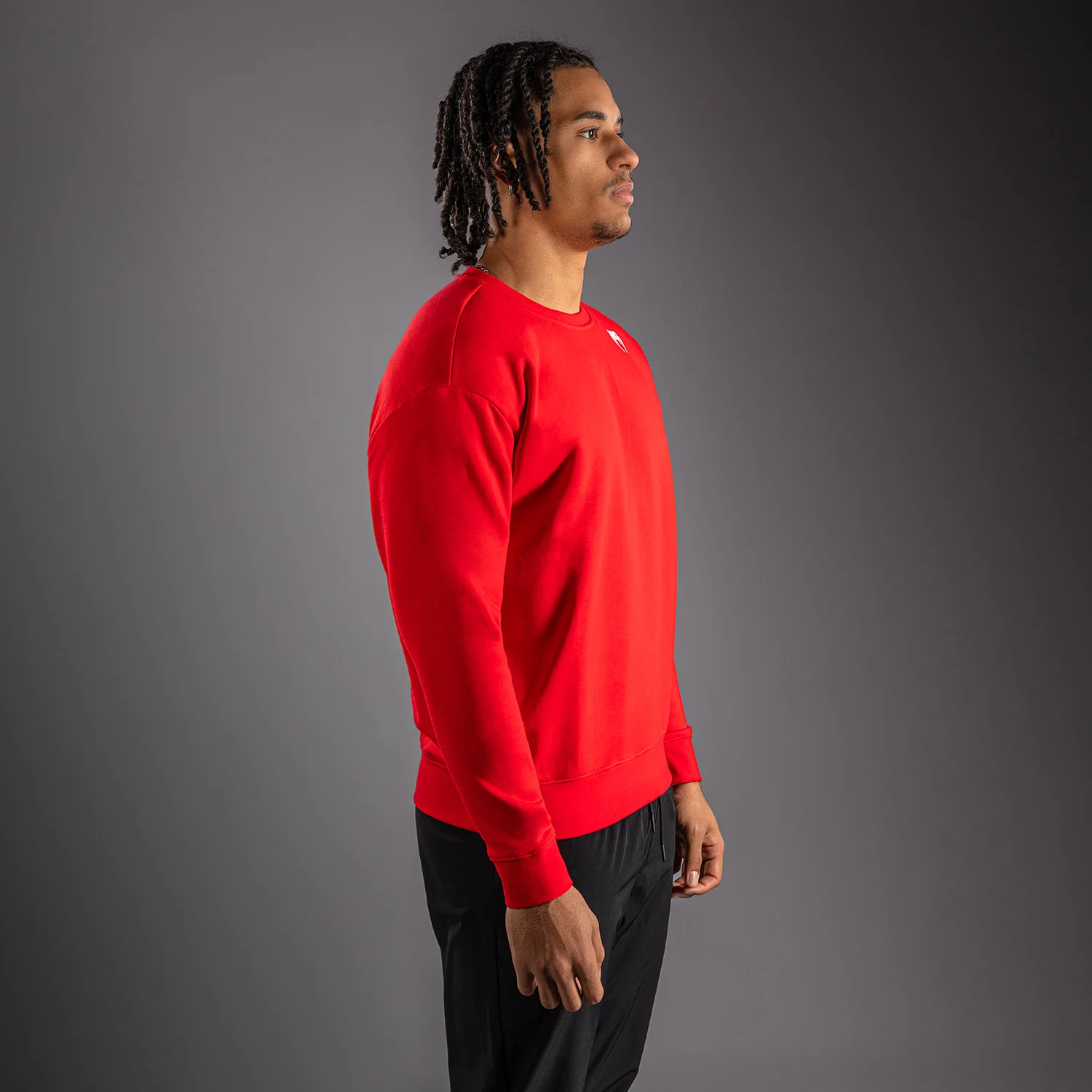 Venum Lineup Sudadera de Forro Polar - Rojo/Blanco - Image 3