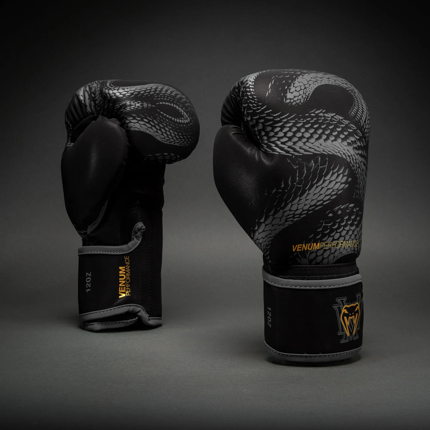 Venum Matupa Guantes de Boxeo - Negro/Gris/Oro