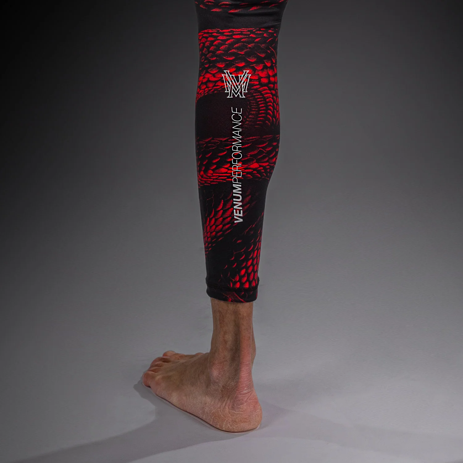 Venum Matupa Spats - Negro/Rojo/Plata - Image 4