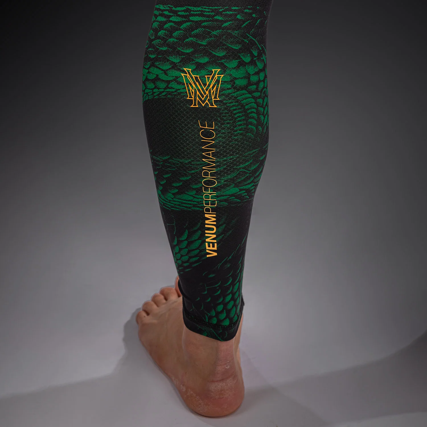 Venum Matupa Spats - Negro/Verde/Oro - Image 5