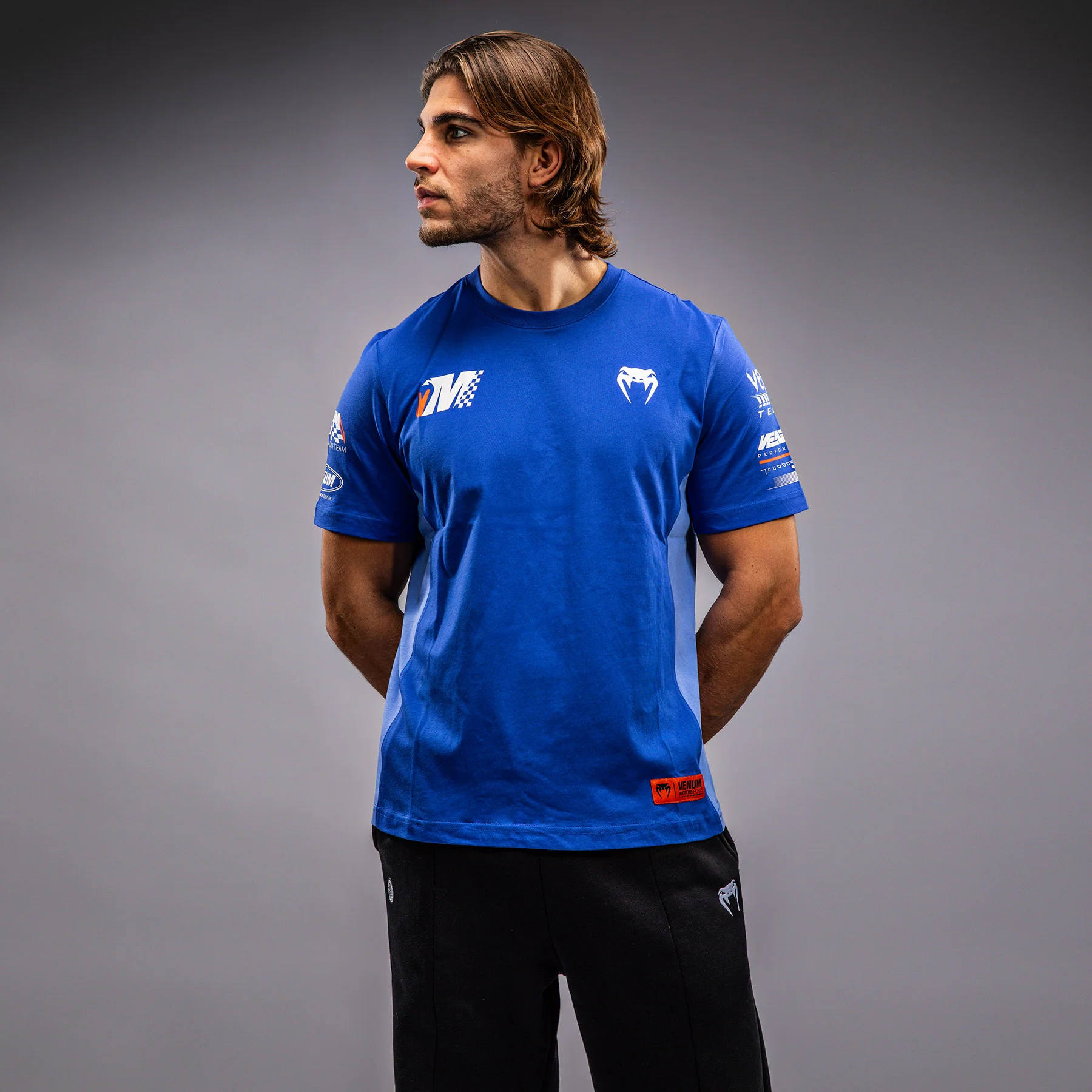 Venum Motorsport Camiseta - Azul Real - Image 3