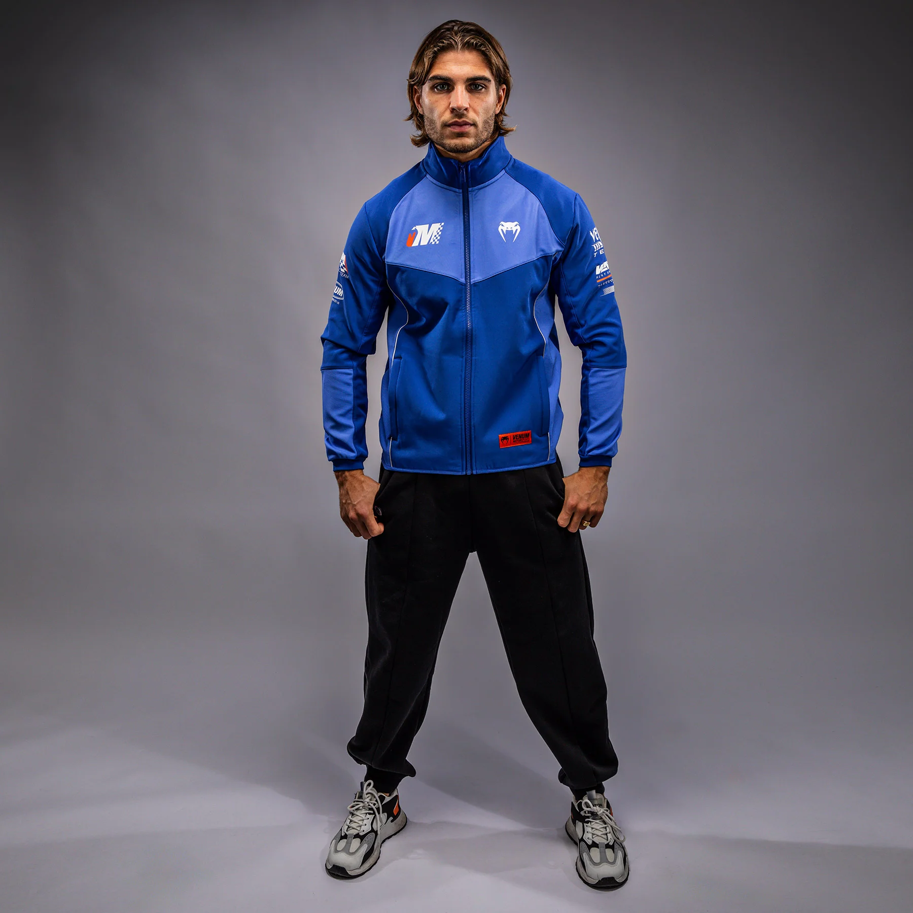 Venum Motorsport Chaqueta Softshell - Azul Real - Image 2