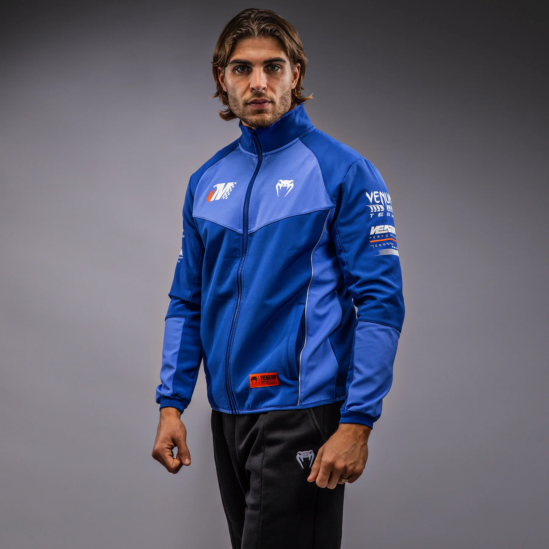 Venum Motorsport Chaqueta Softshell - Azul Real - Image 3