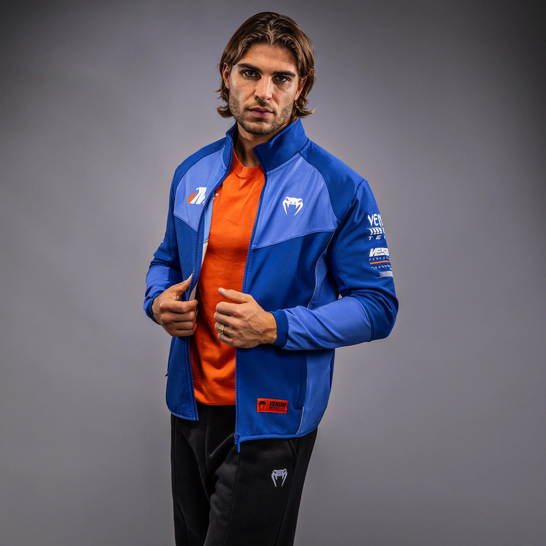 Venum Motorsport Chaqueta Softshell - Azul Real - Image 4