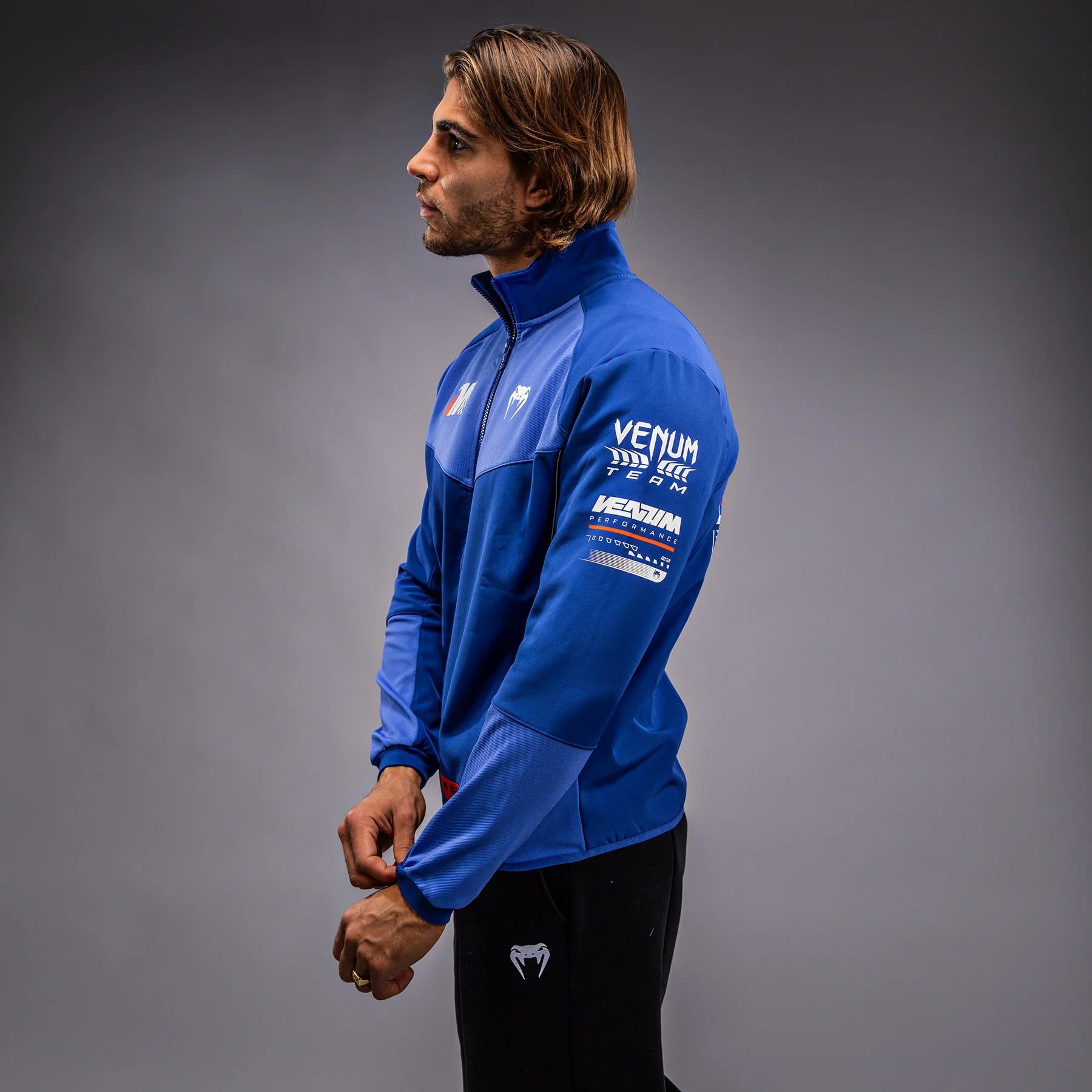 Venum Motorsport Chaqueta Softshell - Azul Real - Image 5
