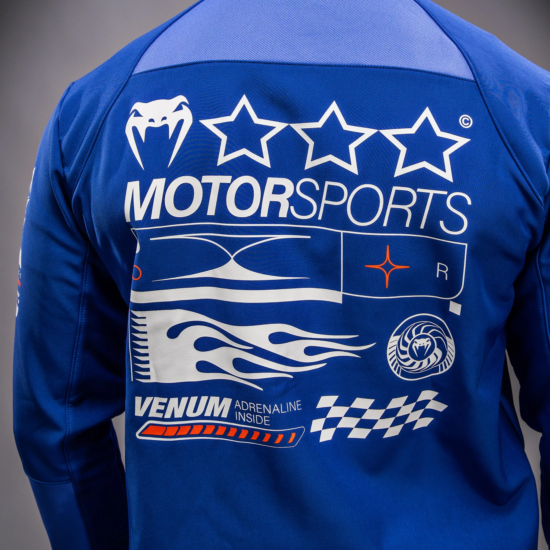 Venum Motorsport Chaqueta Softshell - Azul Real - Image 9