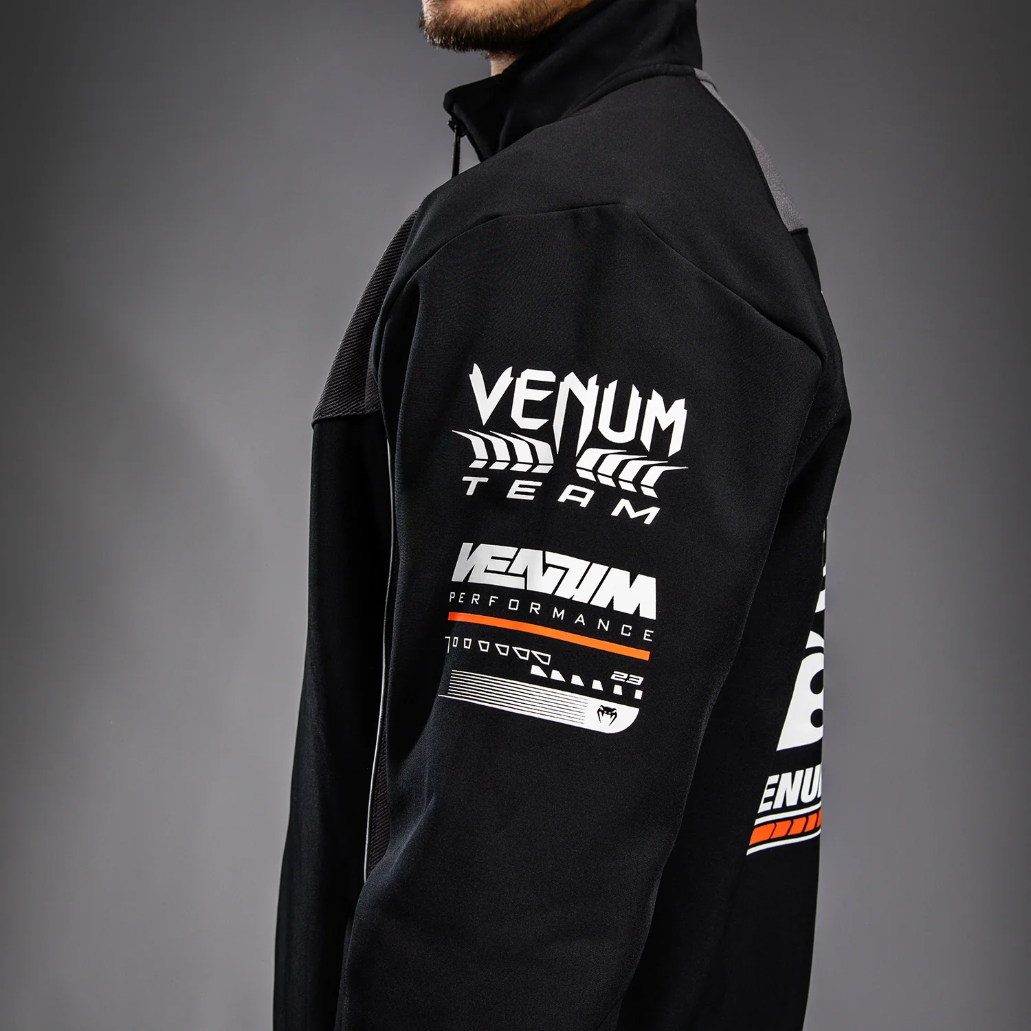 Venum Motorsport Chaqueta Softshell - Negro Profundo - Image 10
